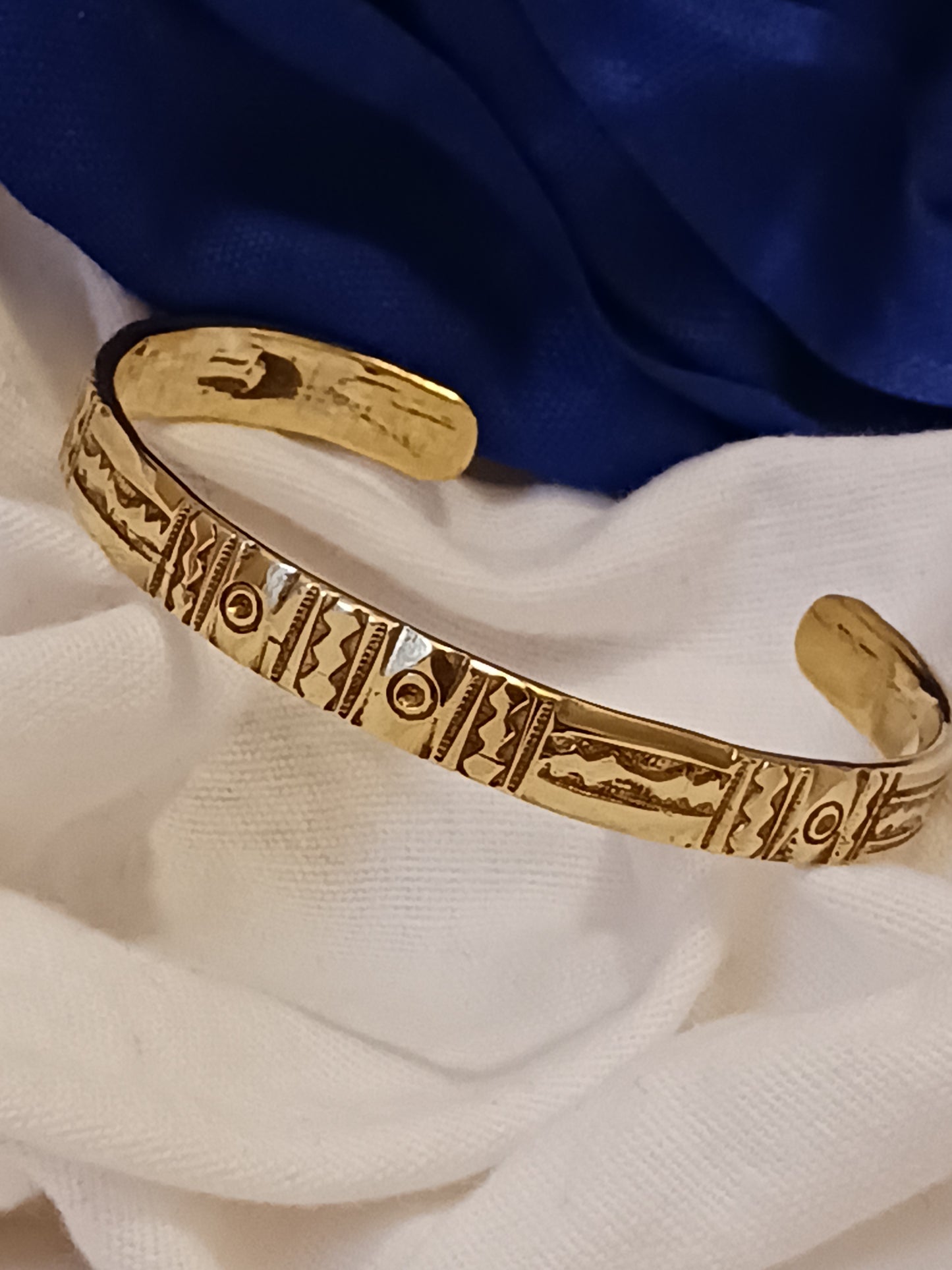 Bracelet touareg en bronze