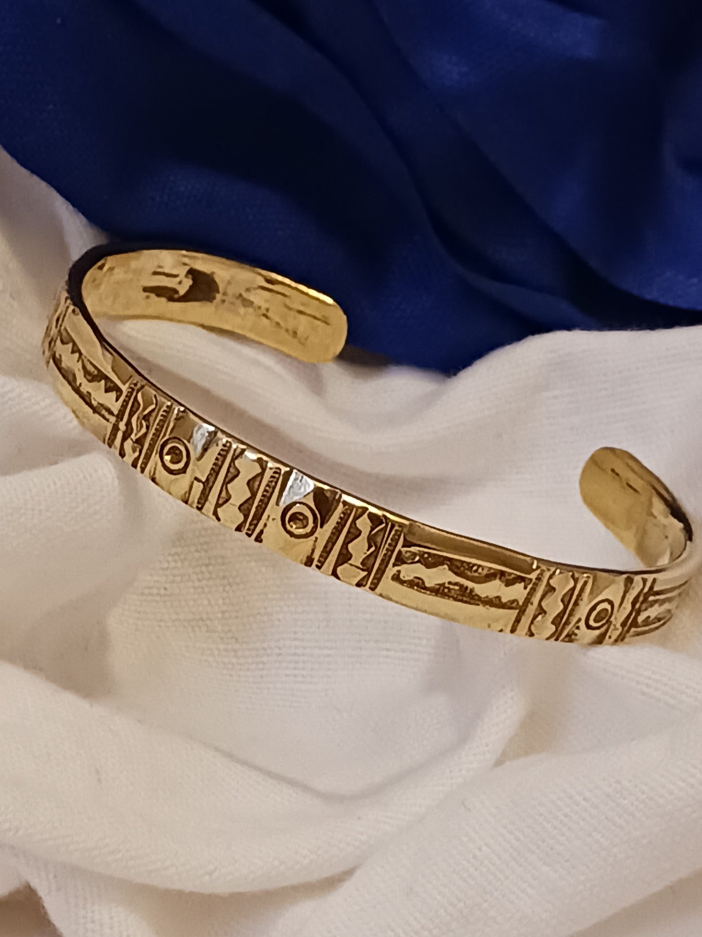 Bracelet touareg en bronze