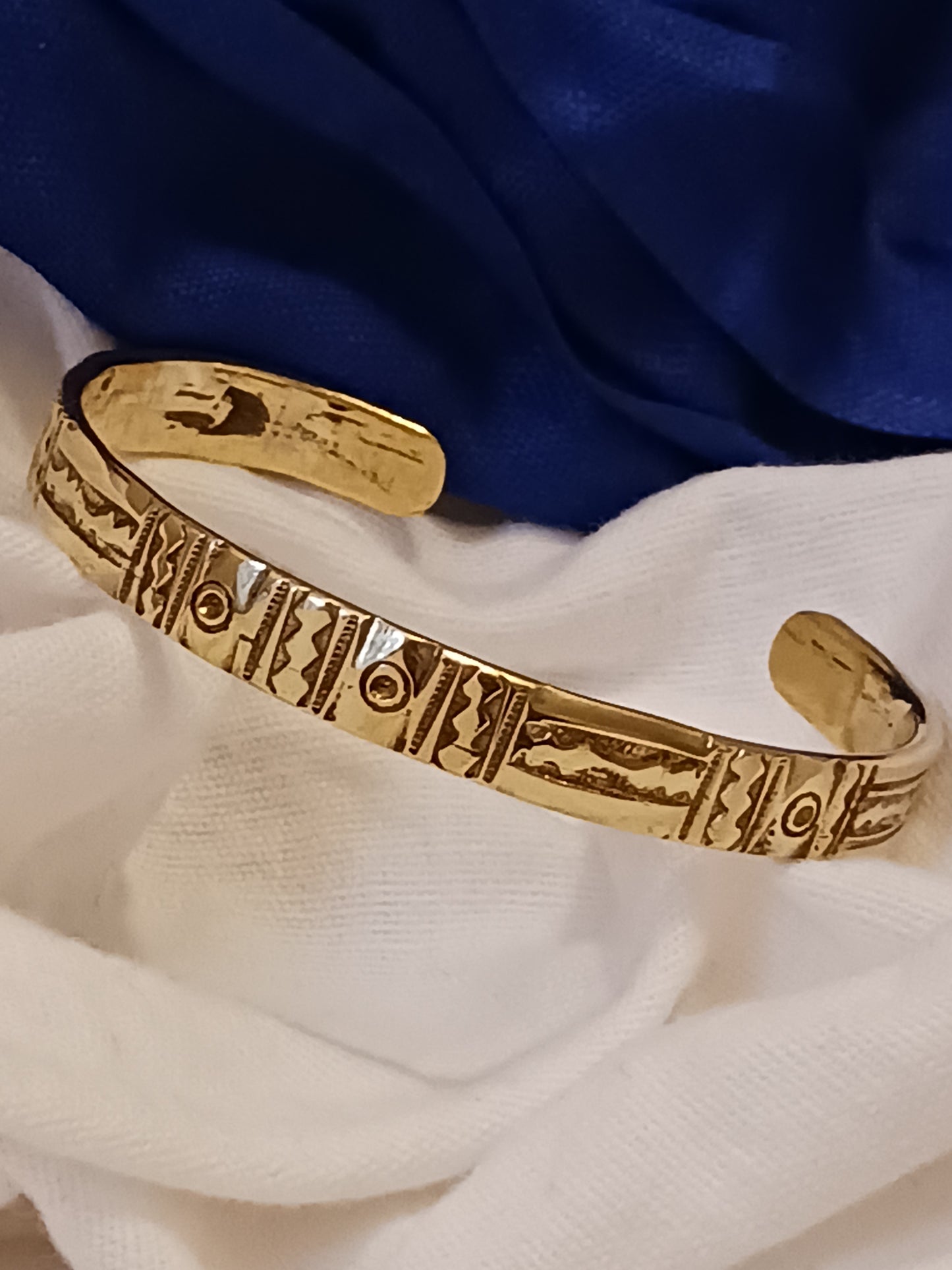 Bracelet touareg en bronze