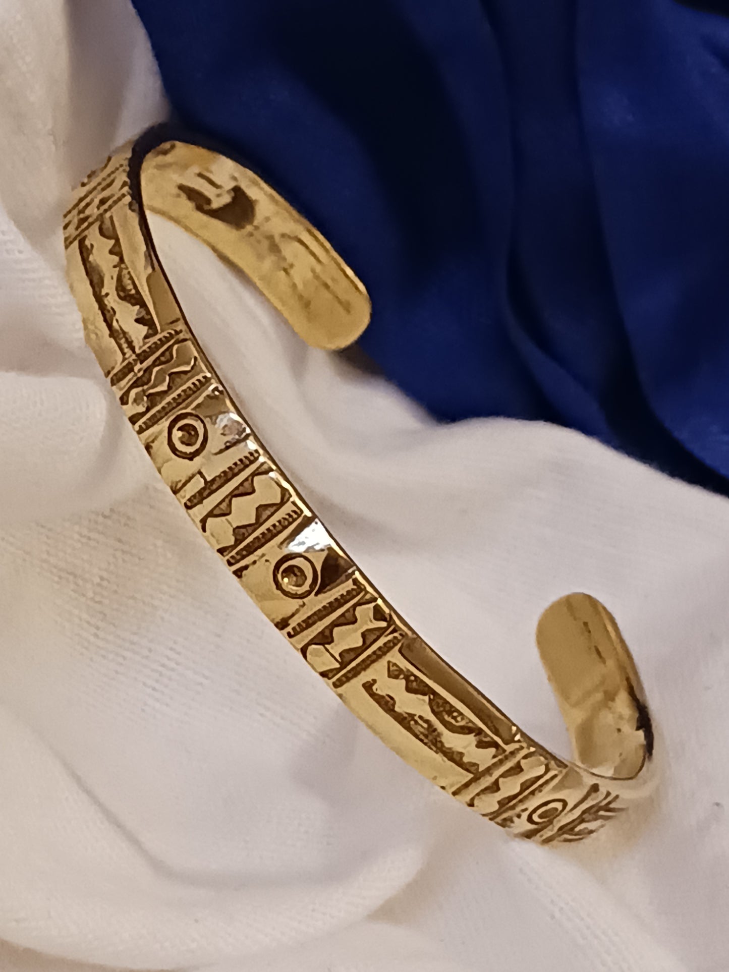 Bracelet touareg en bronze
