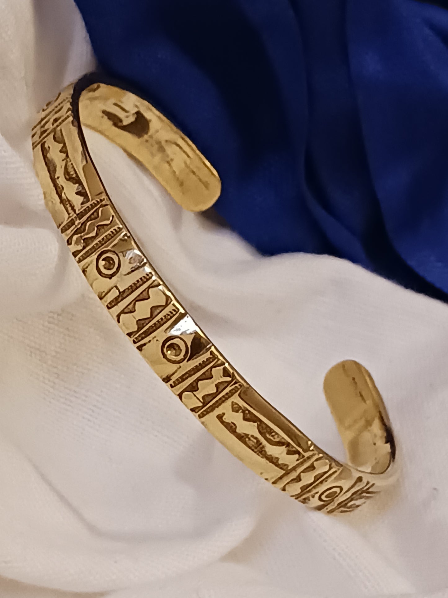 Bracelet touareg en bronze