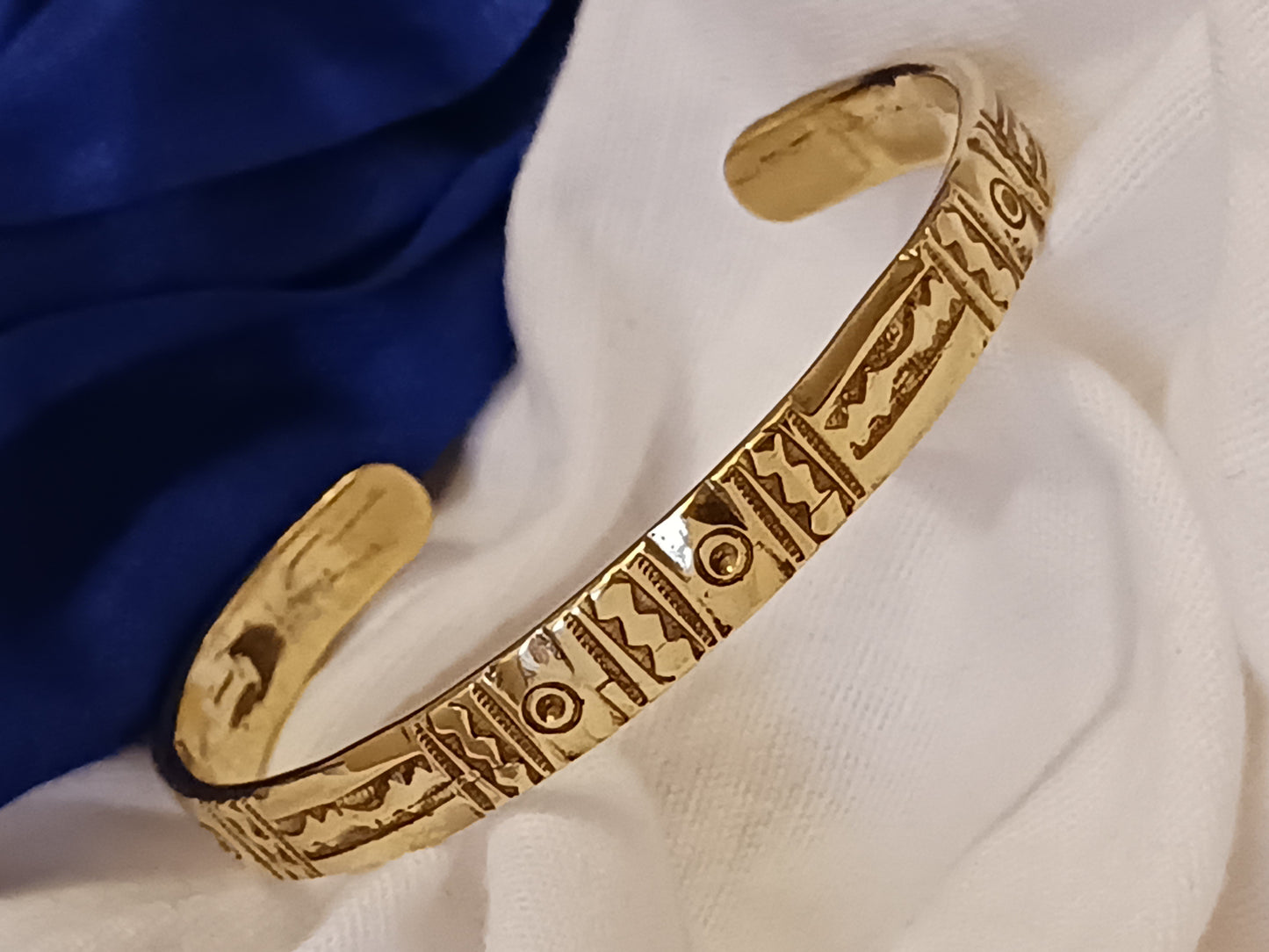 Bracelet touareg en bronze