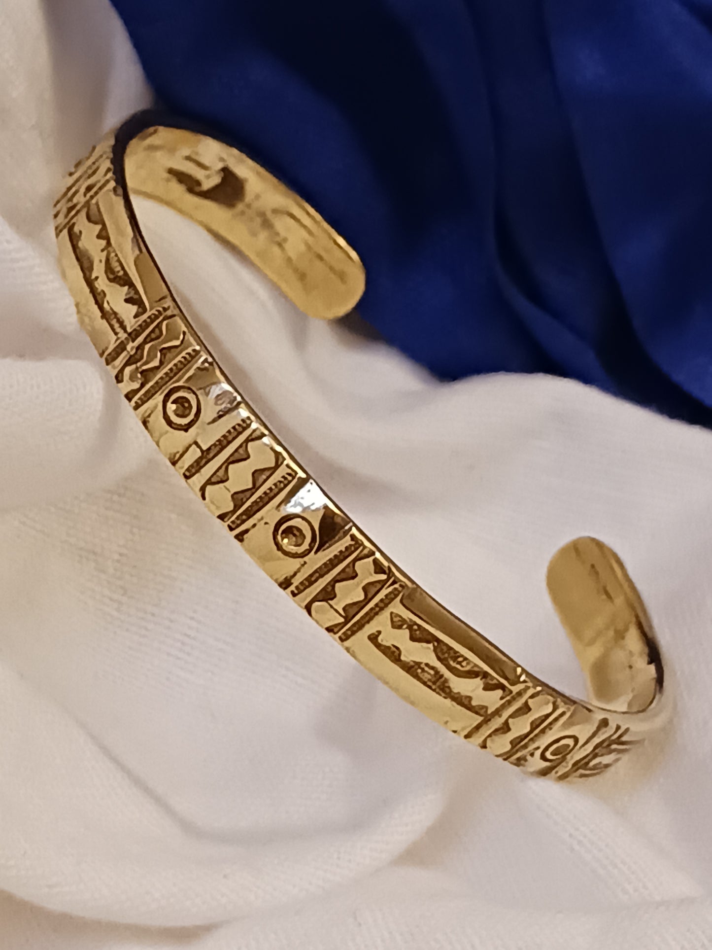 Bracelet touareg en bronze