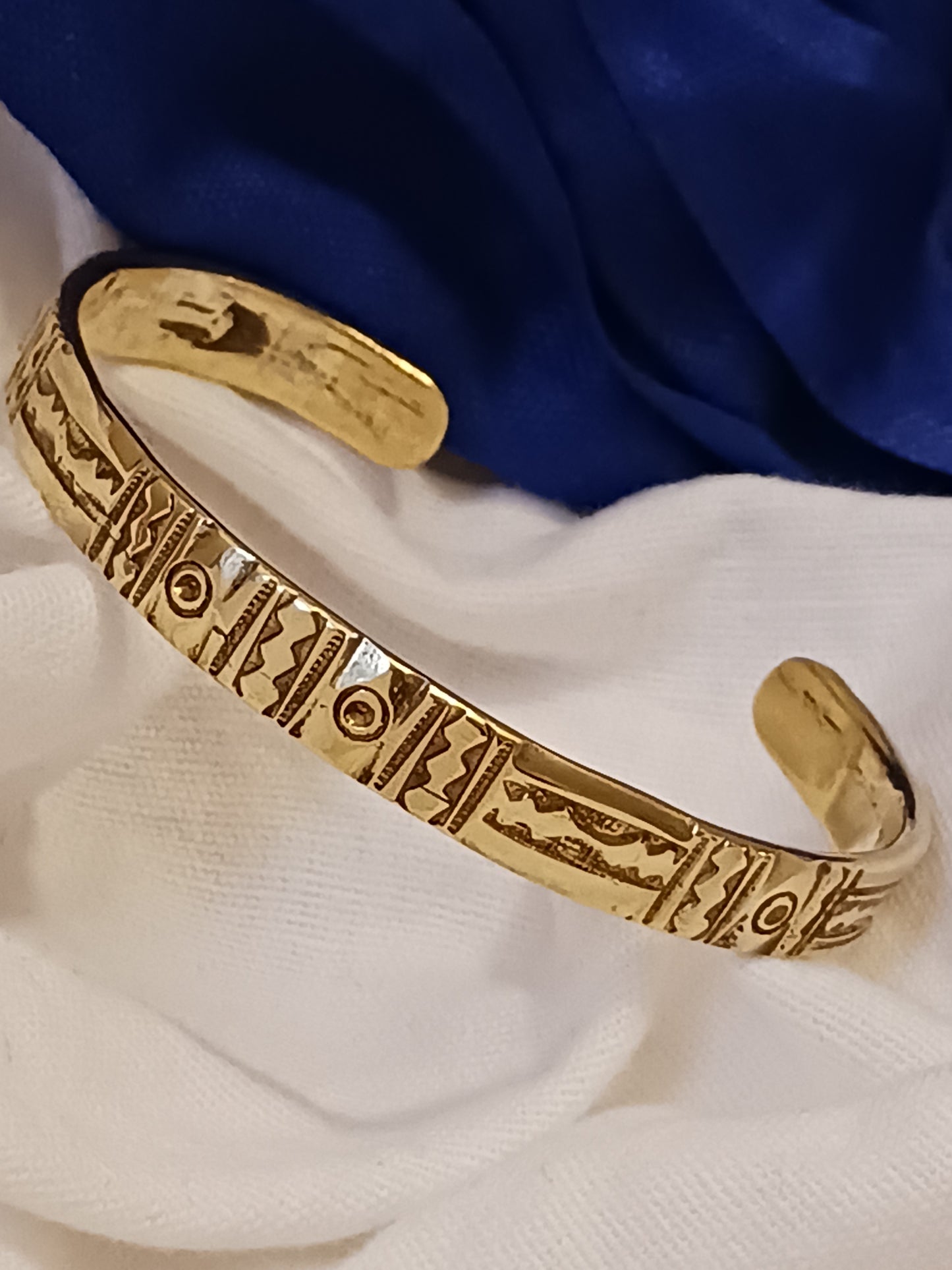 Bracelet touareg en bronze