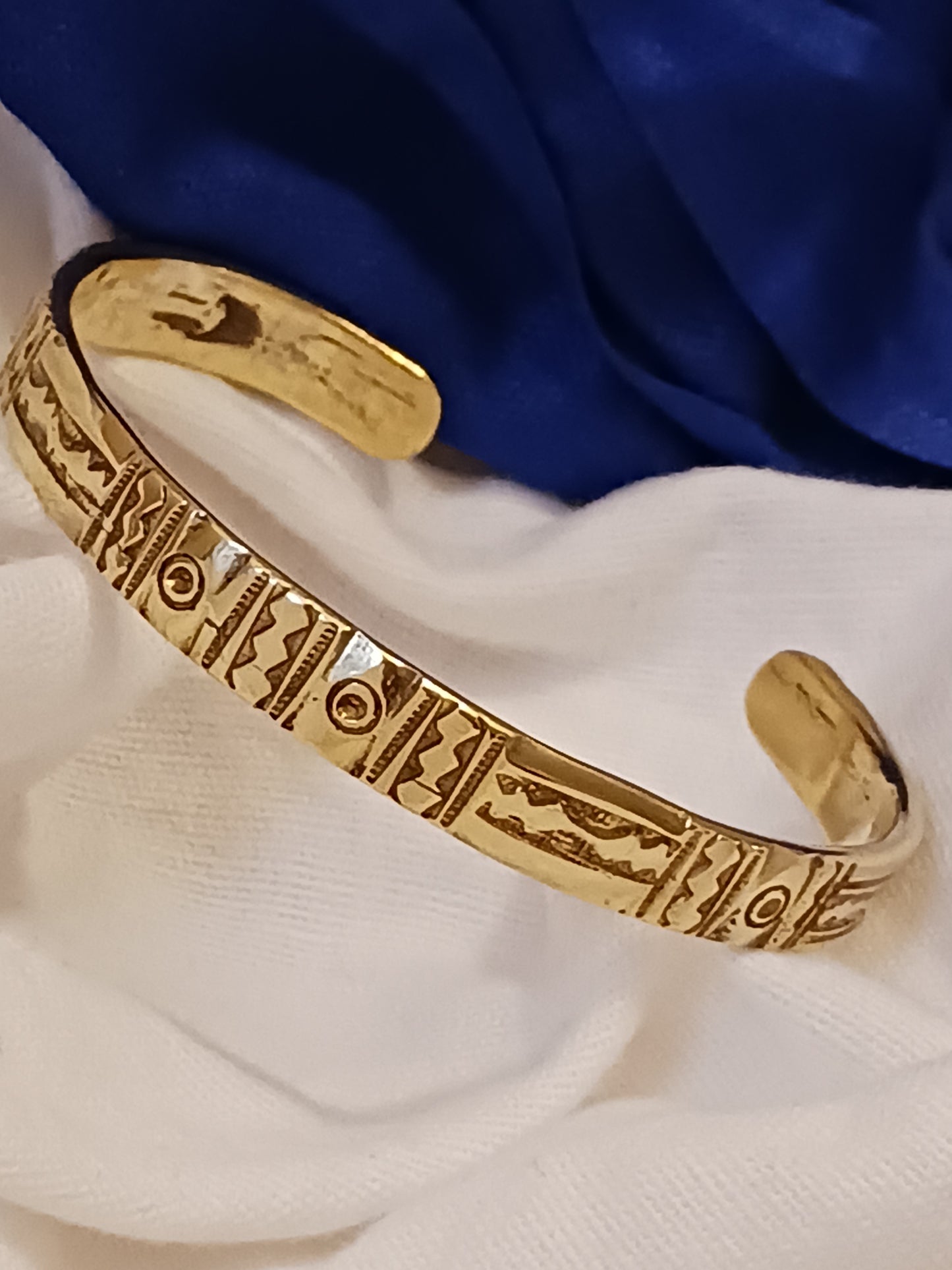 Bracelet touareg en bronze