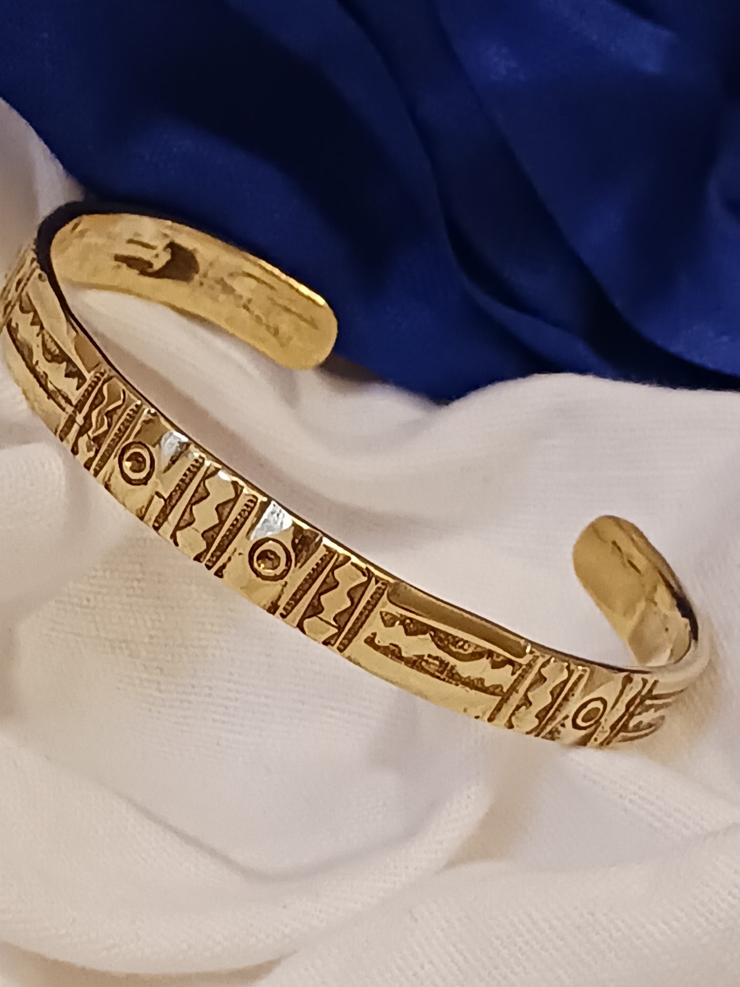 Bracelet touareg en bronze