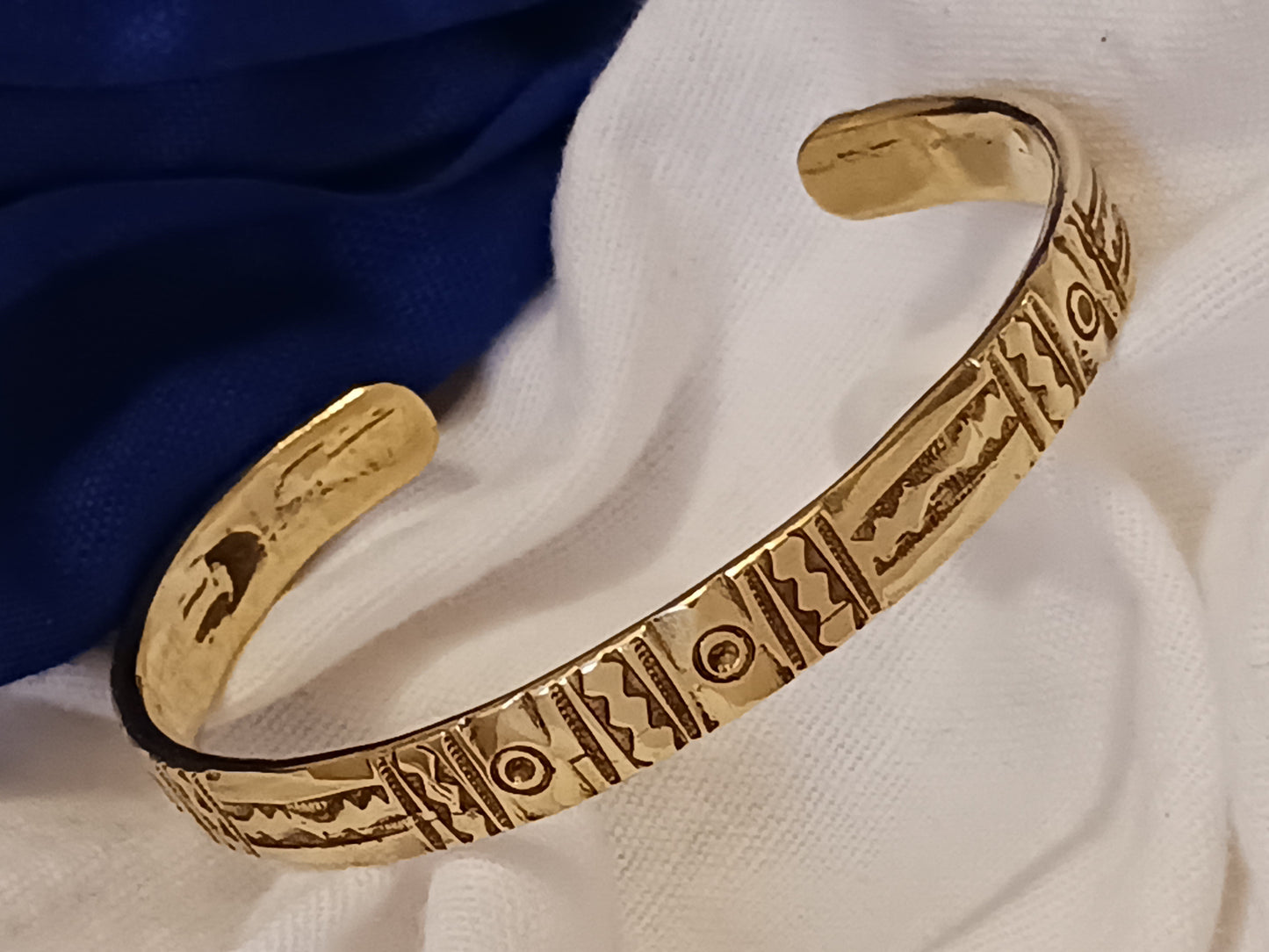 Bracelet touareg en bronze