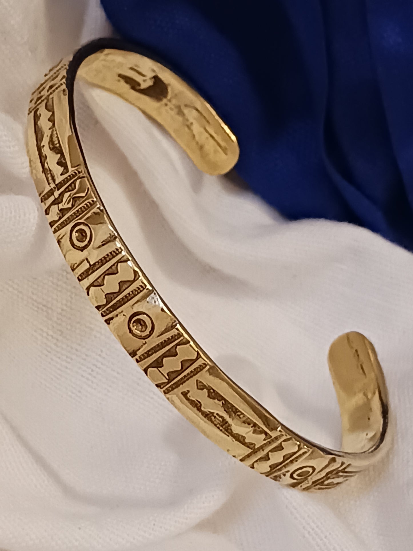 Bracelet touareg en bronze