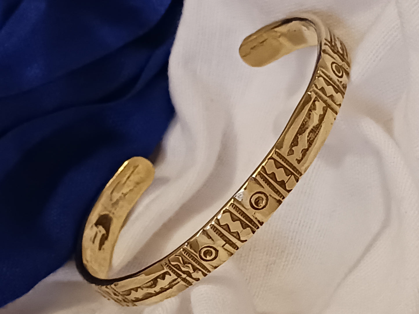 Bracelet touareg en bronze