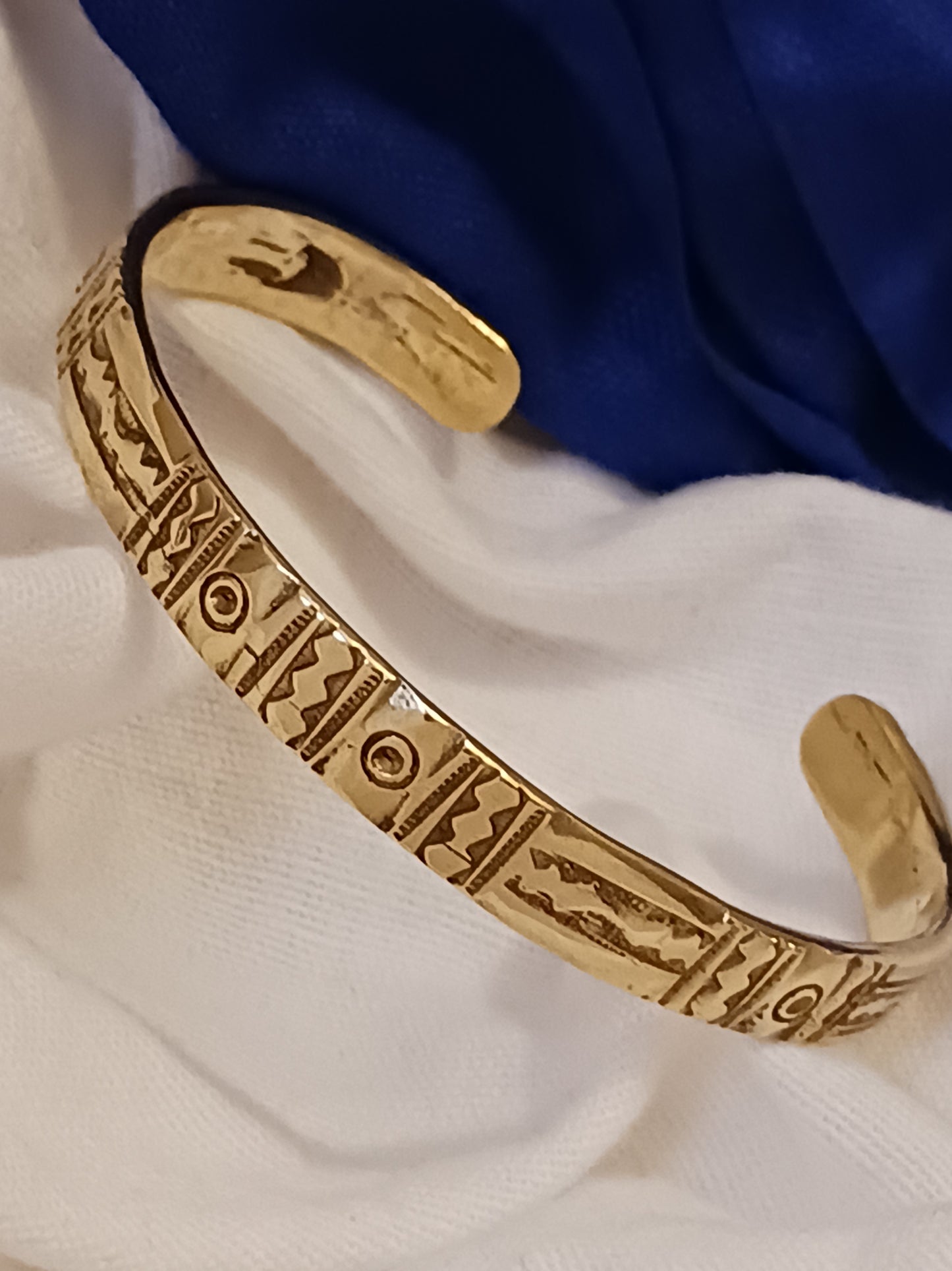 Bracelet touareg en bronze