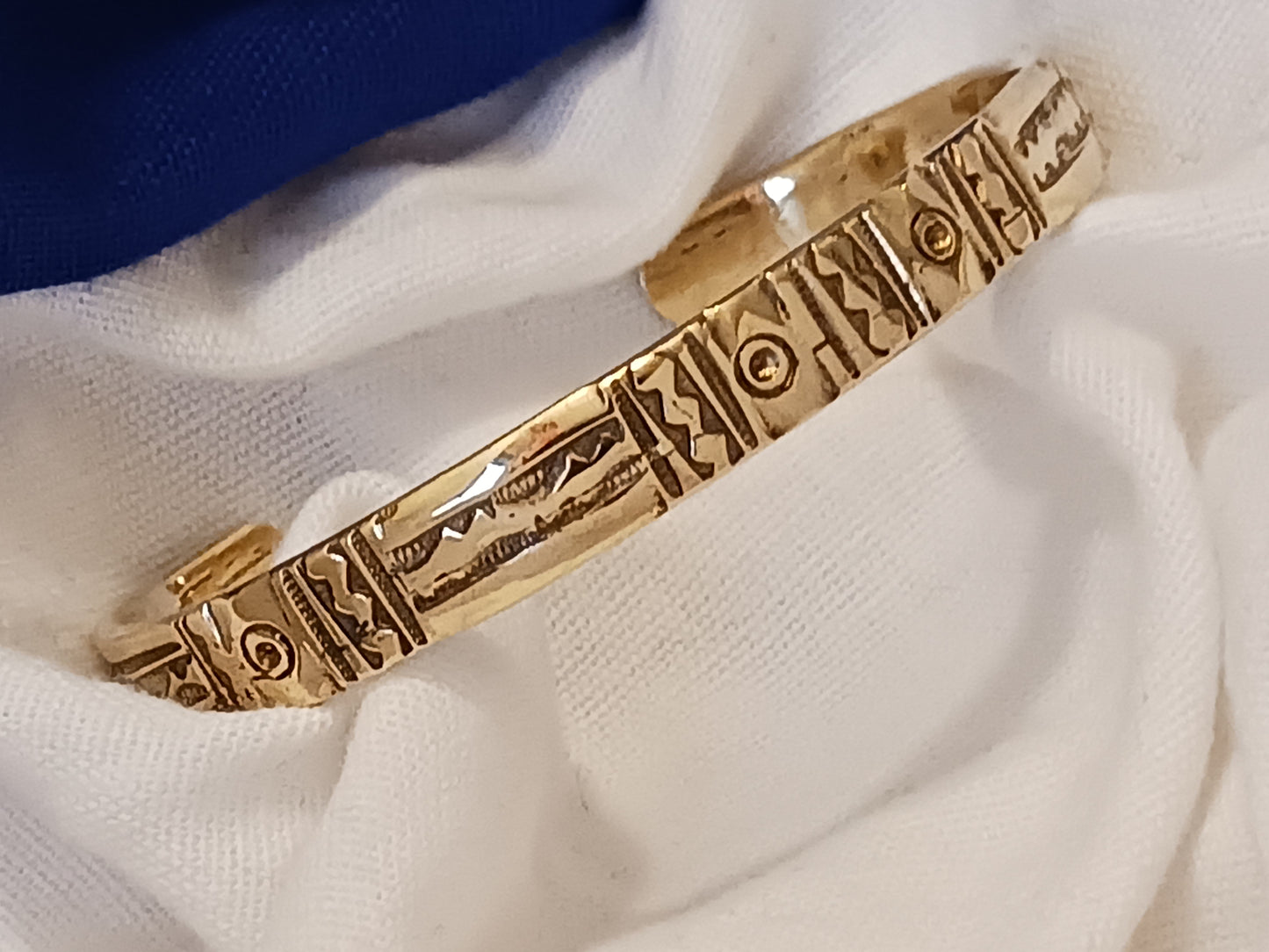 Bracelet touareg en bronze