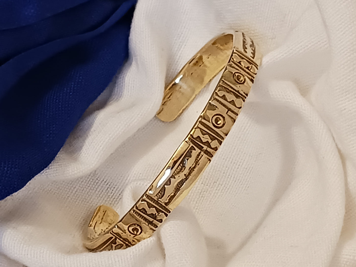 Bracelet touareg en bronze