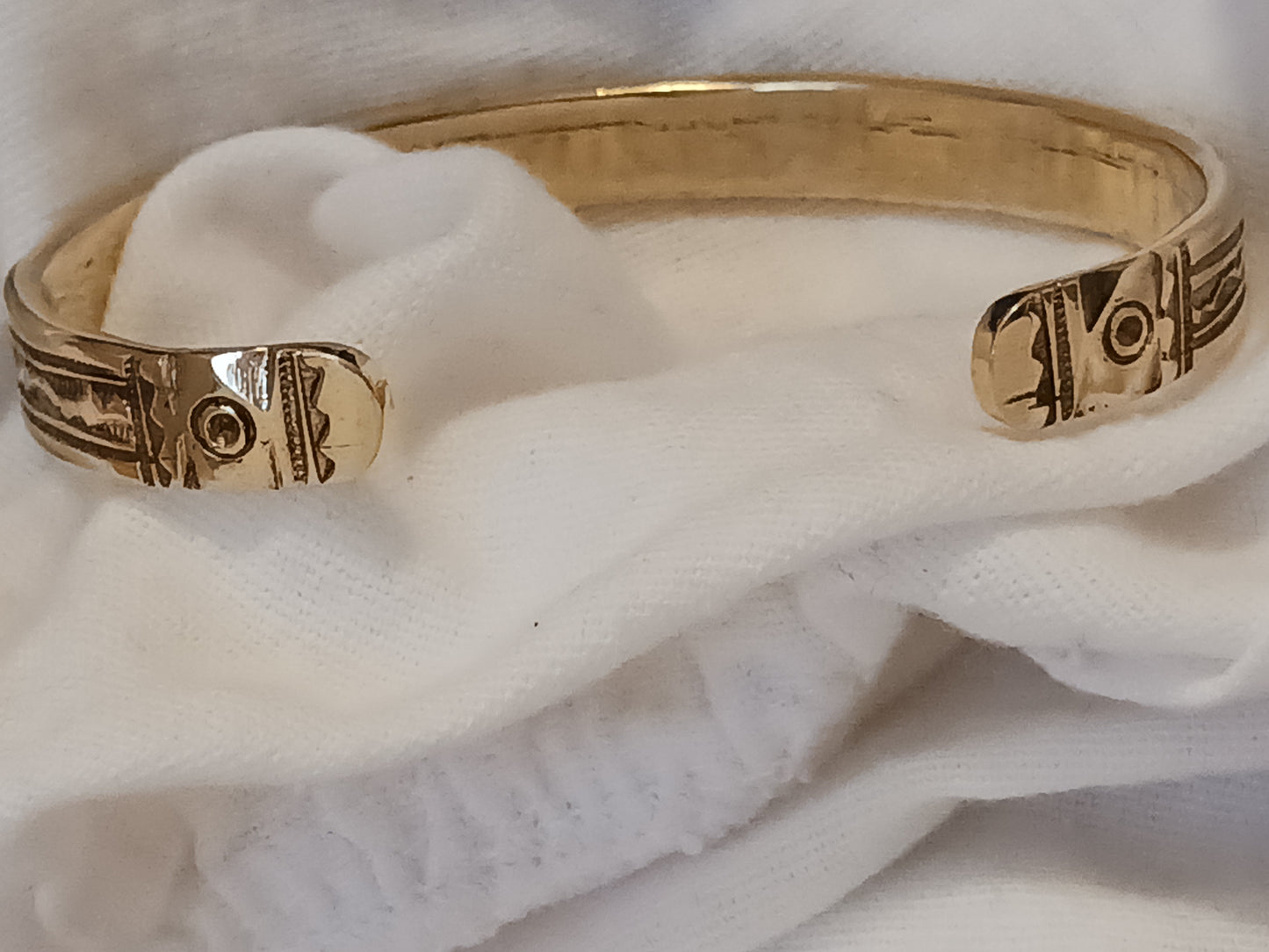 Bracelet touareg en bronze