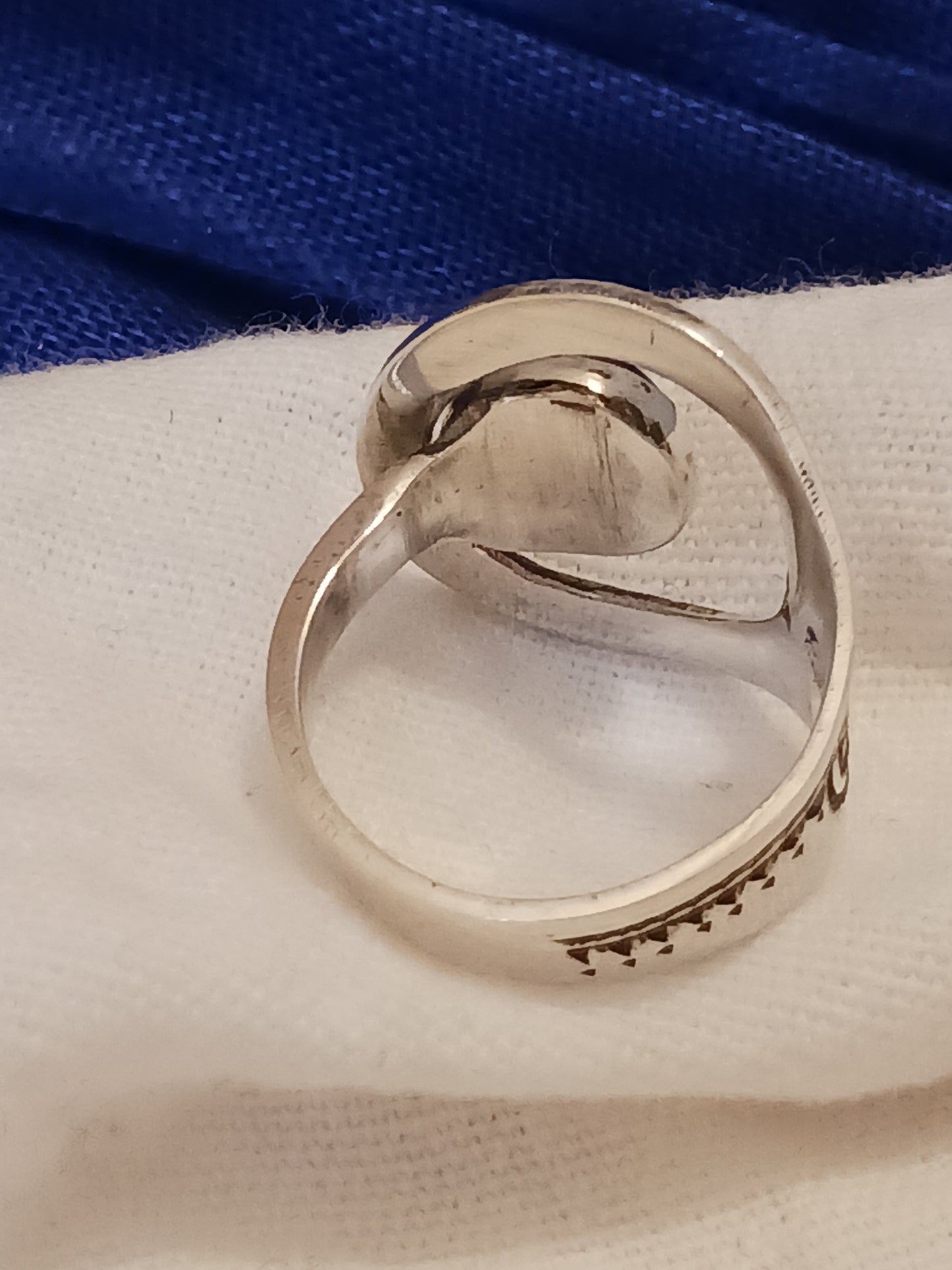 Bague touareg en argent massif
