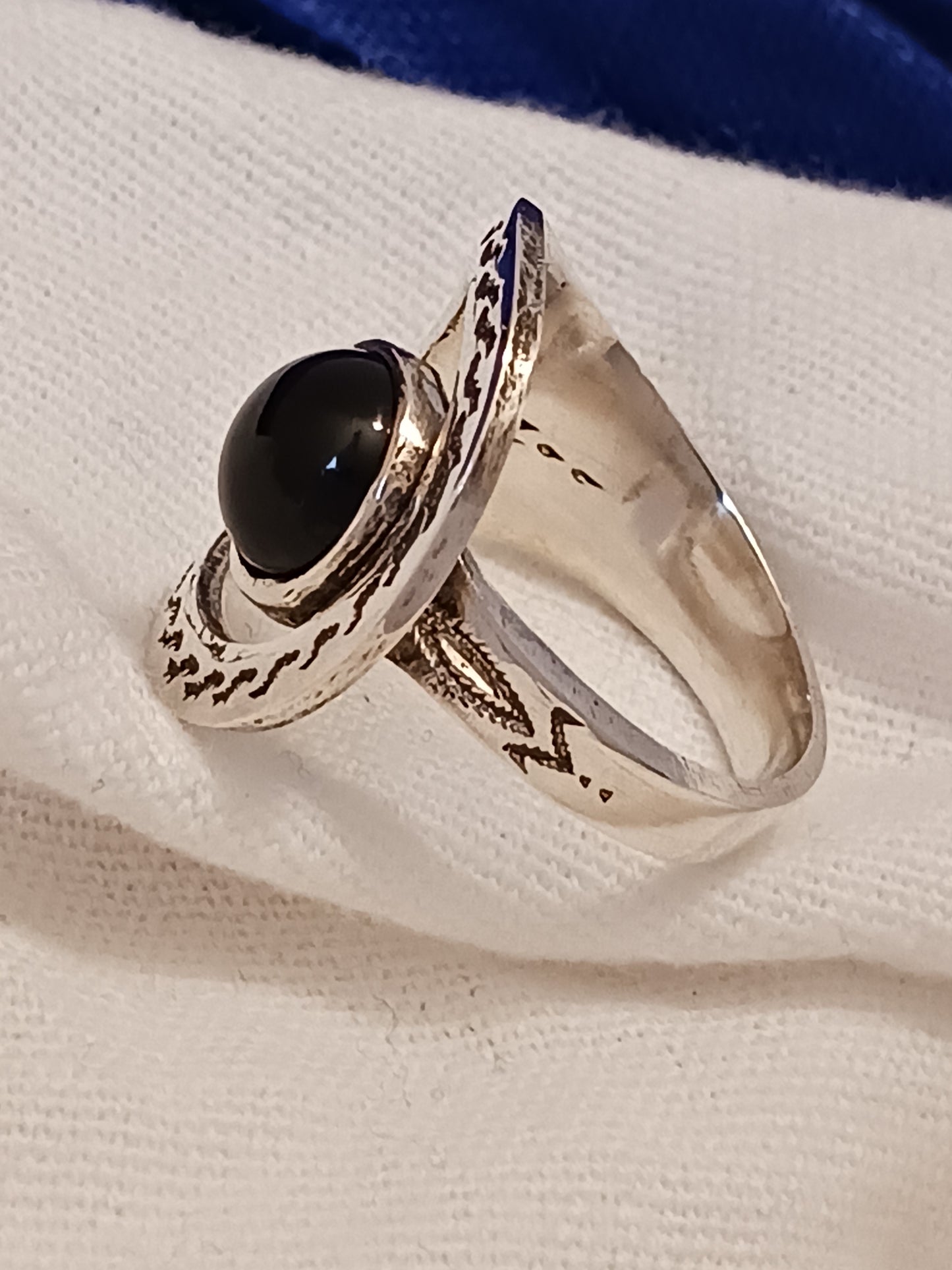 Bague touareg en argent massif
