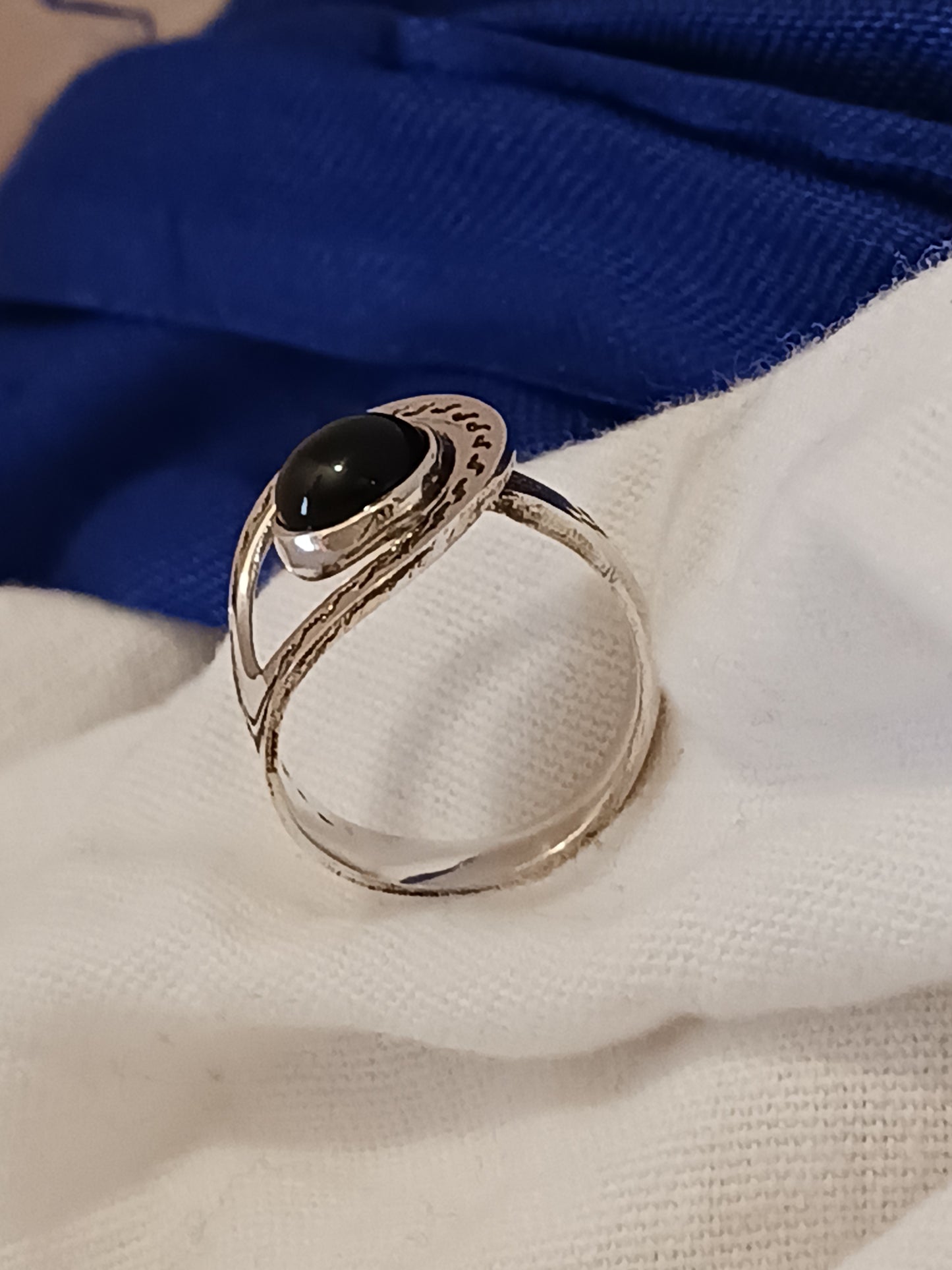 Bague touareg en argent massif