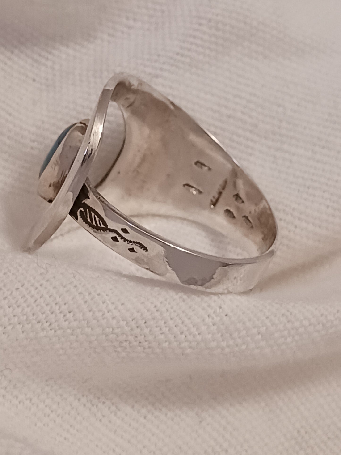 Bague touareg en argent massif