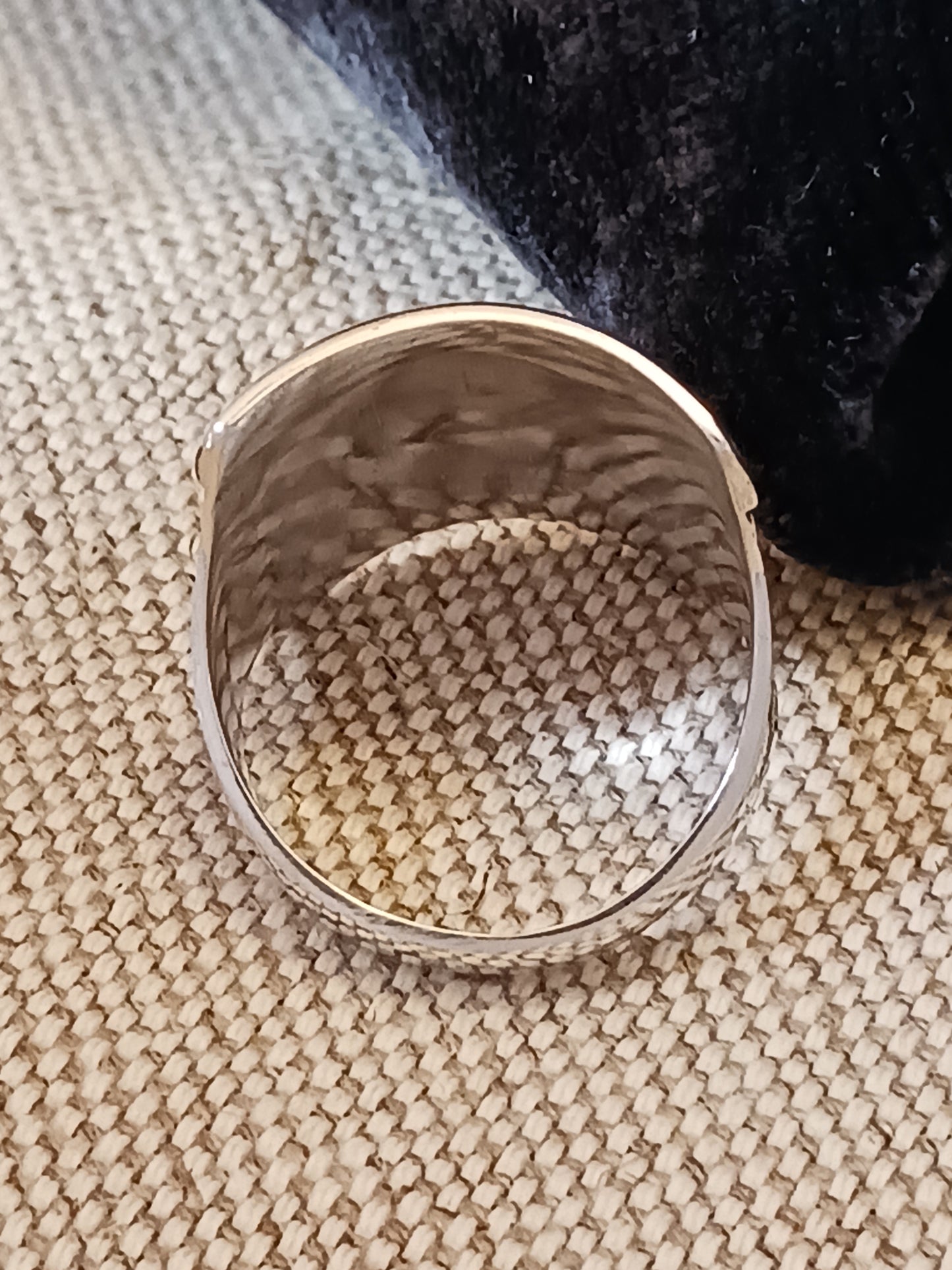 Bague touareg en argent massif