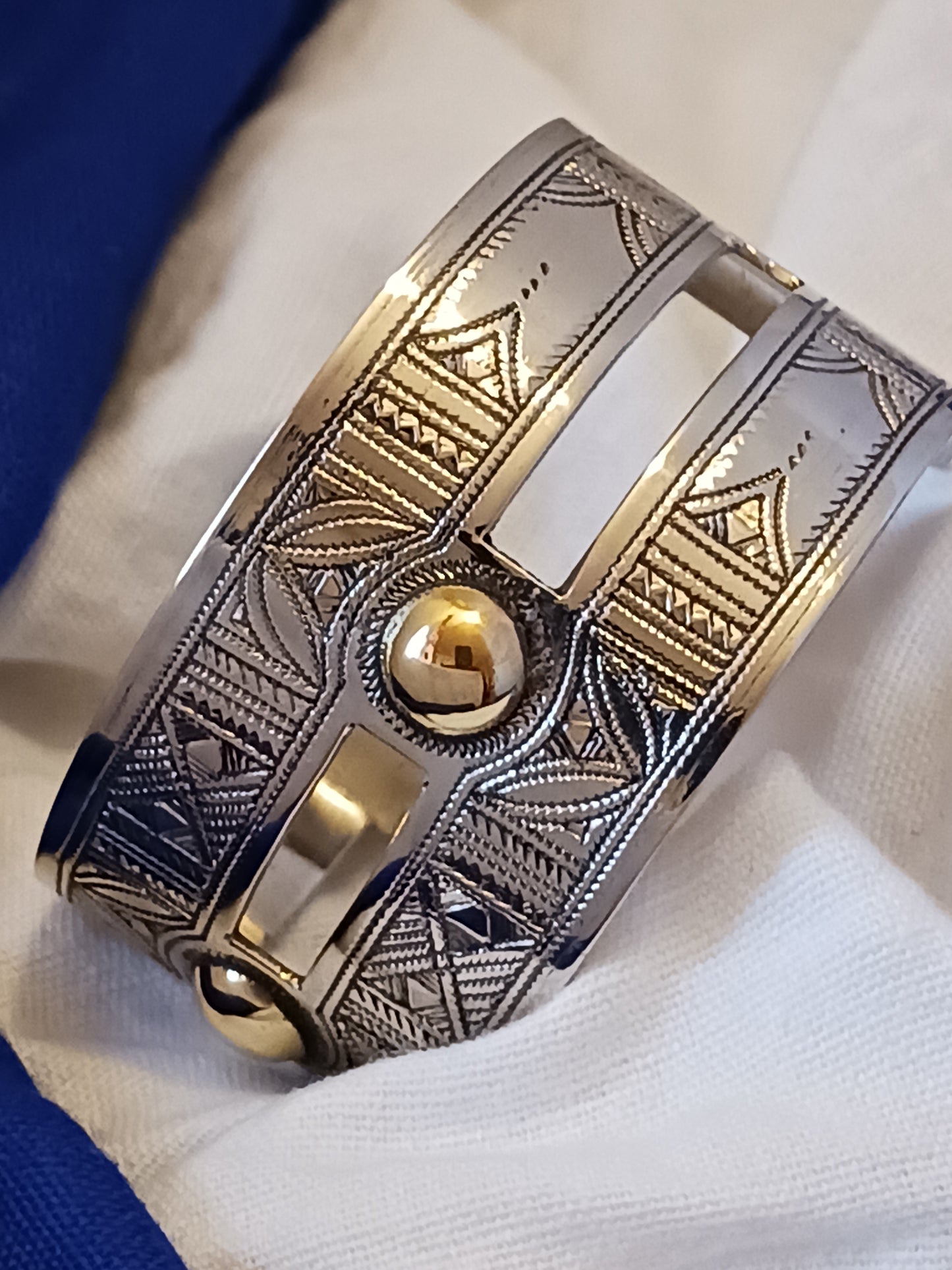 Bracelet touareg en laiton
