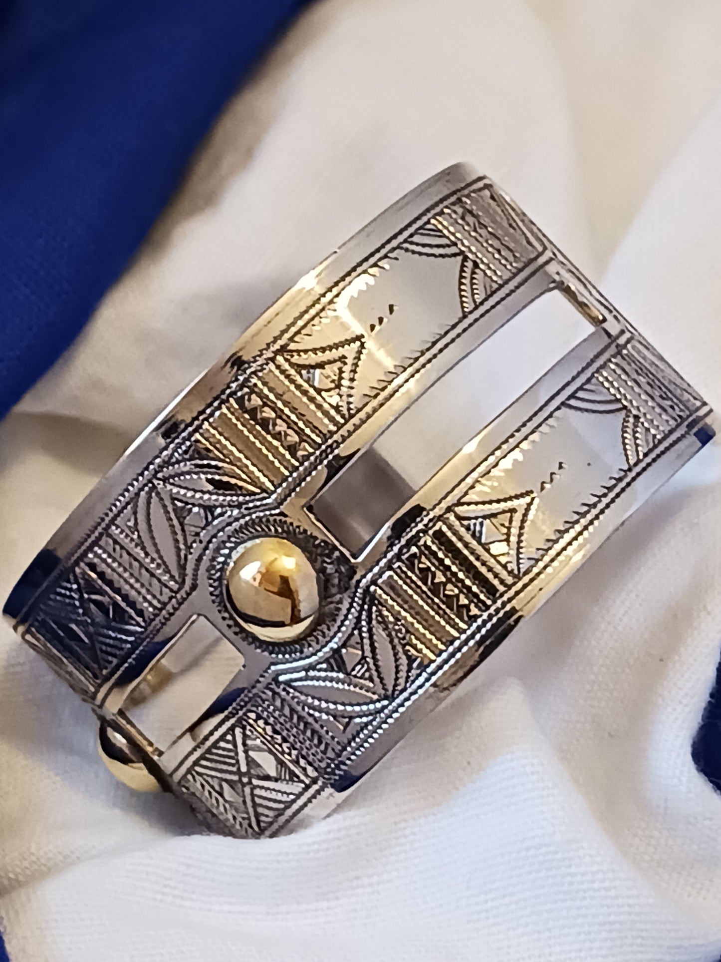 Bracelet touareg en laiton
