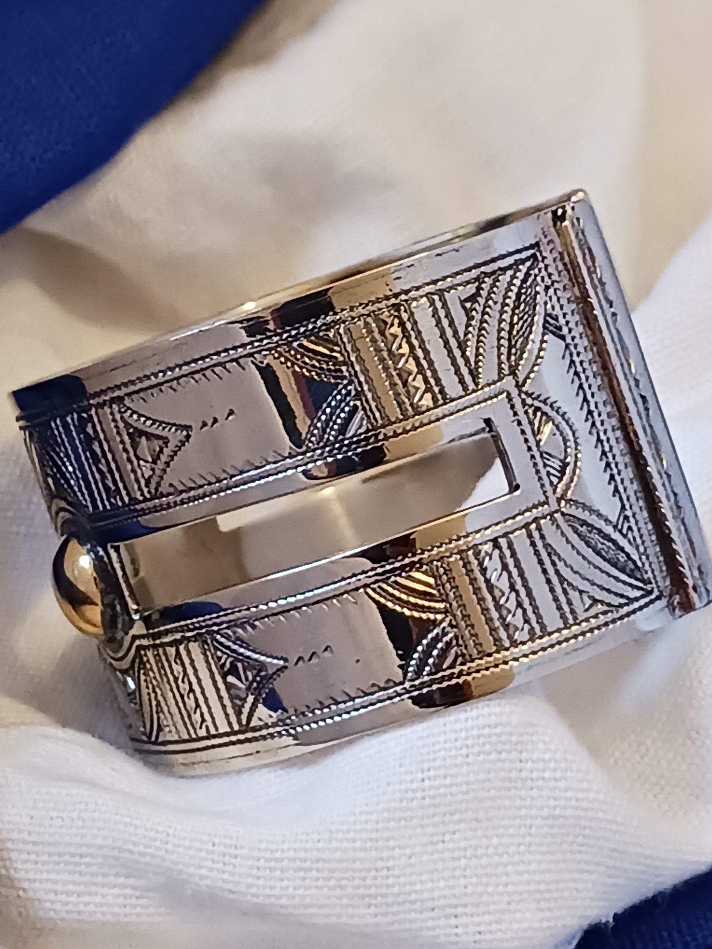 Bracelet touareg en laiton