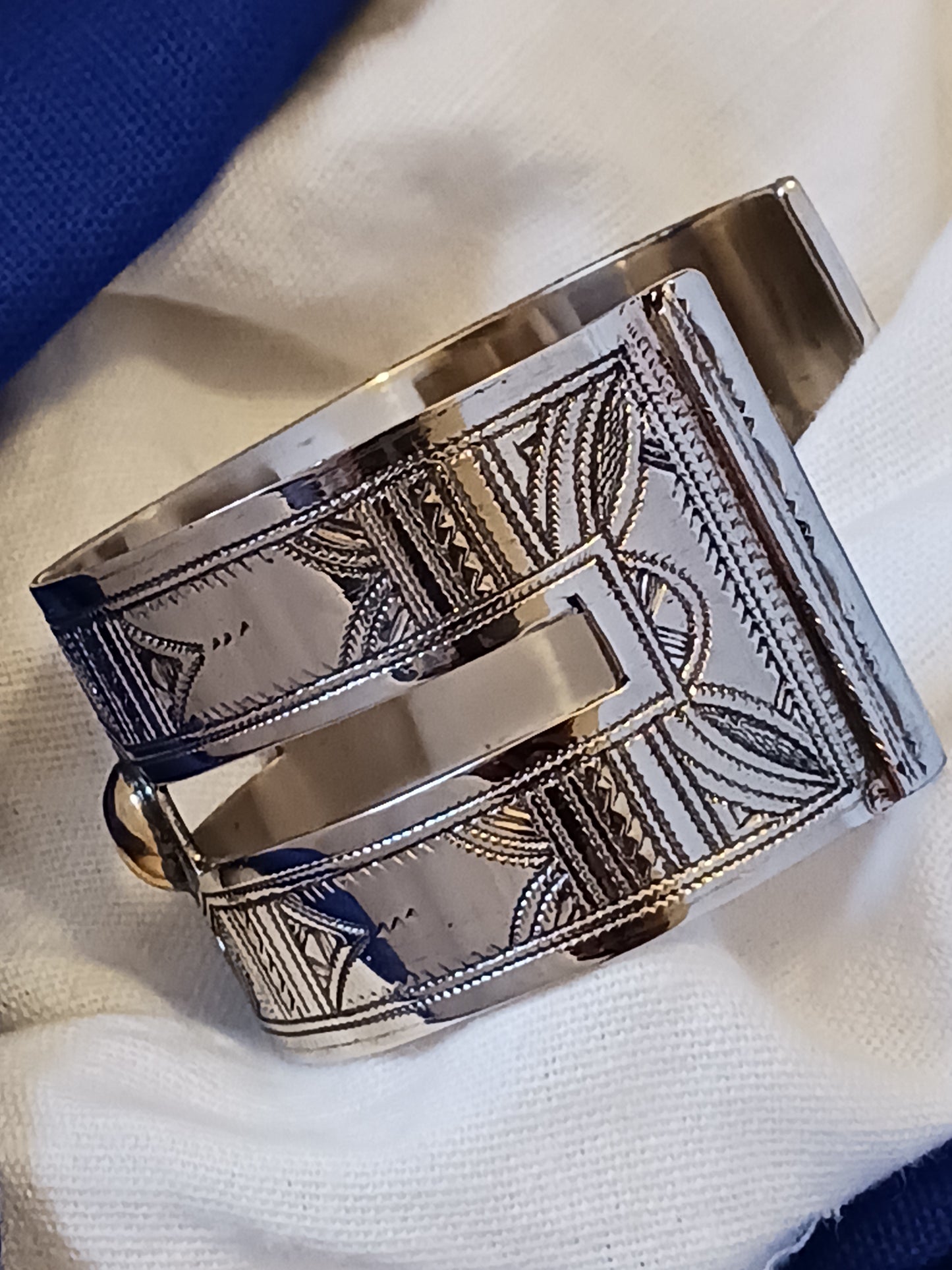 Bracelet touareg en laiton