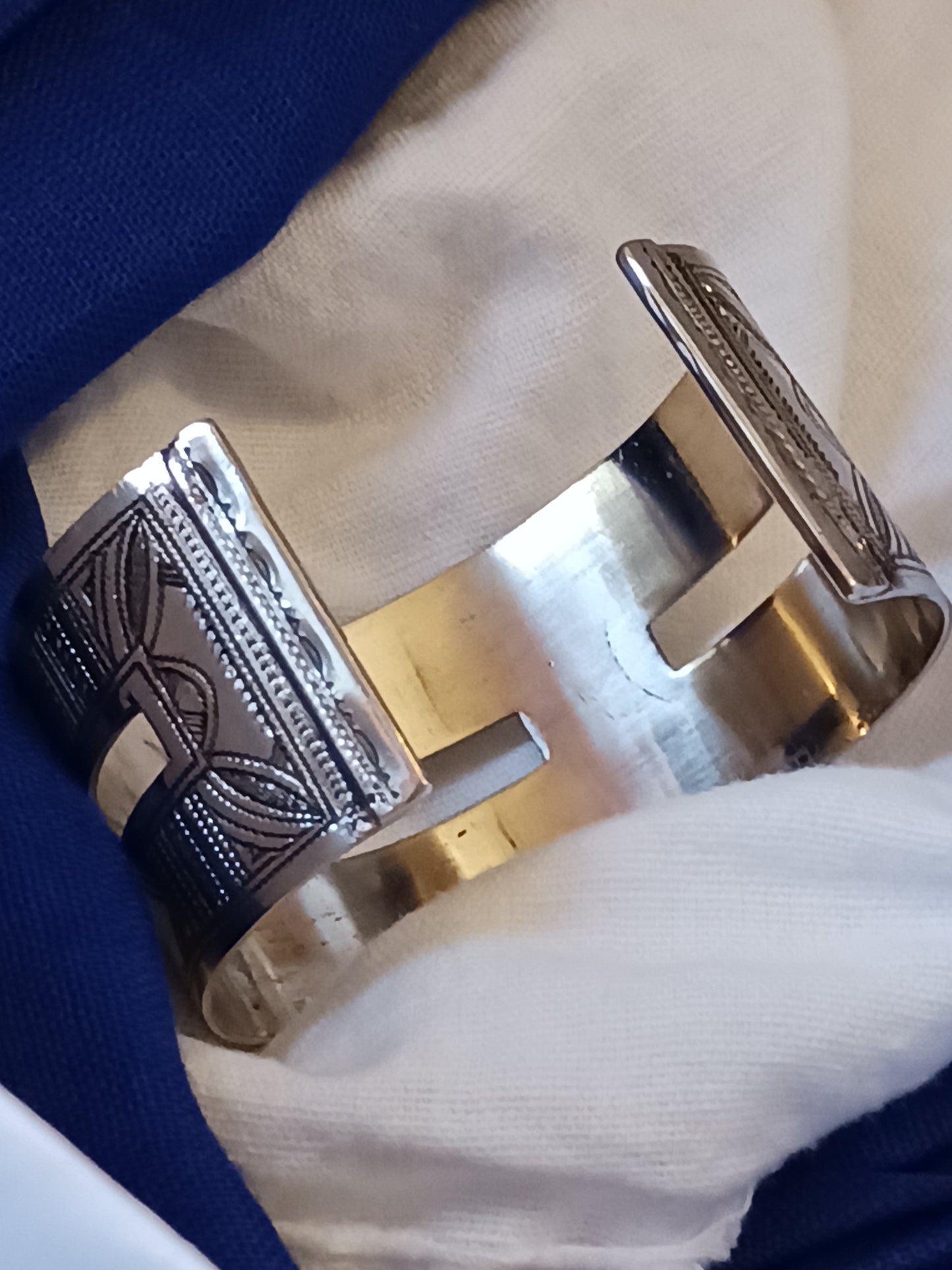 Bracelet touareg en laiton
