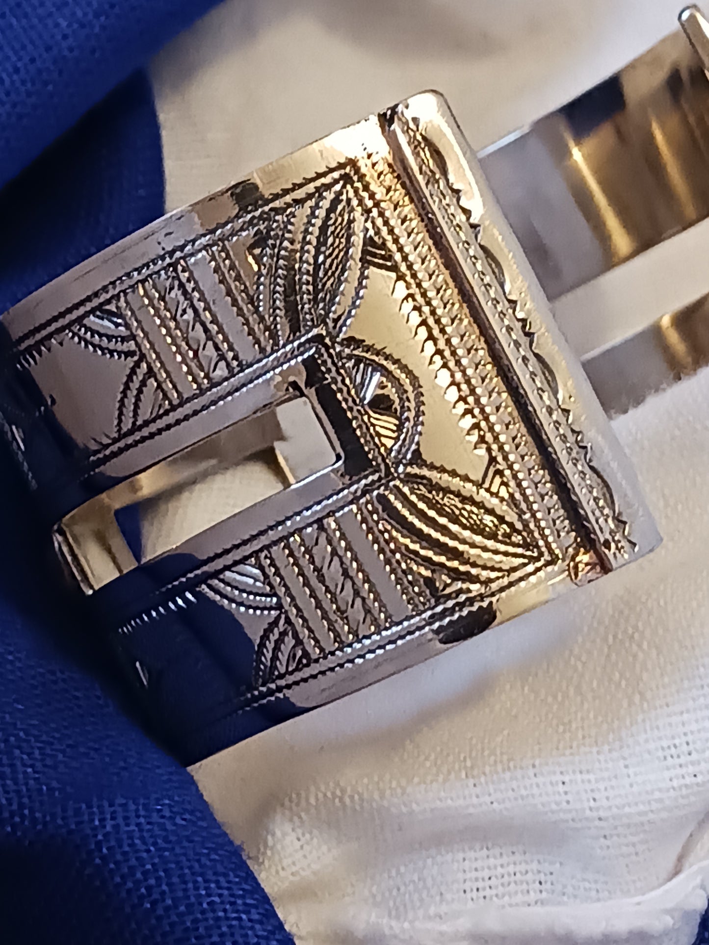 Bracelet touareg en laiton