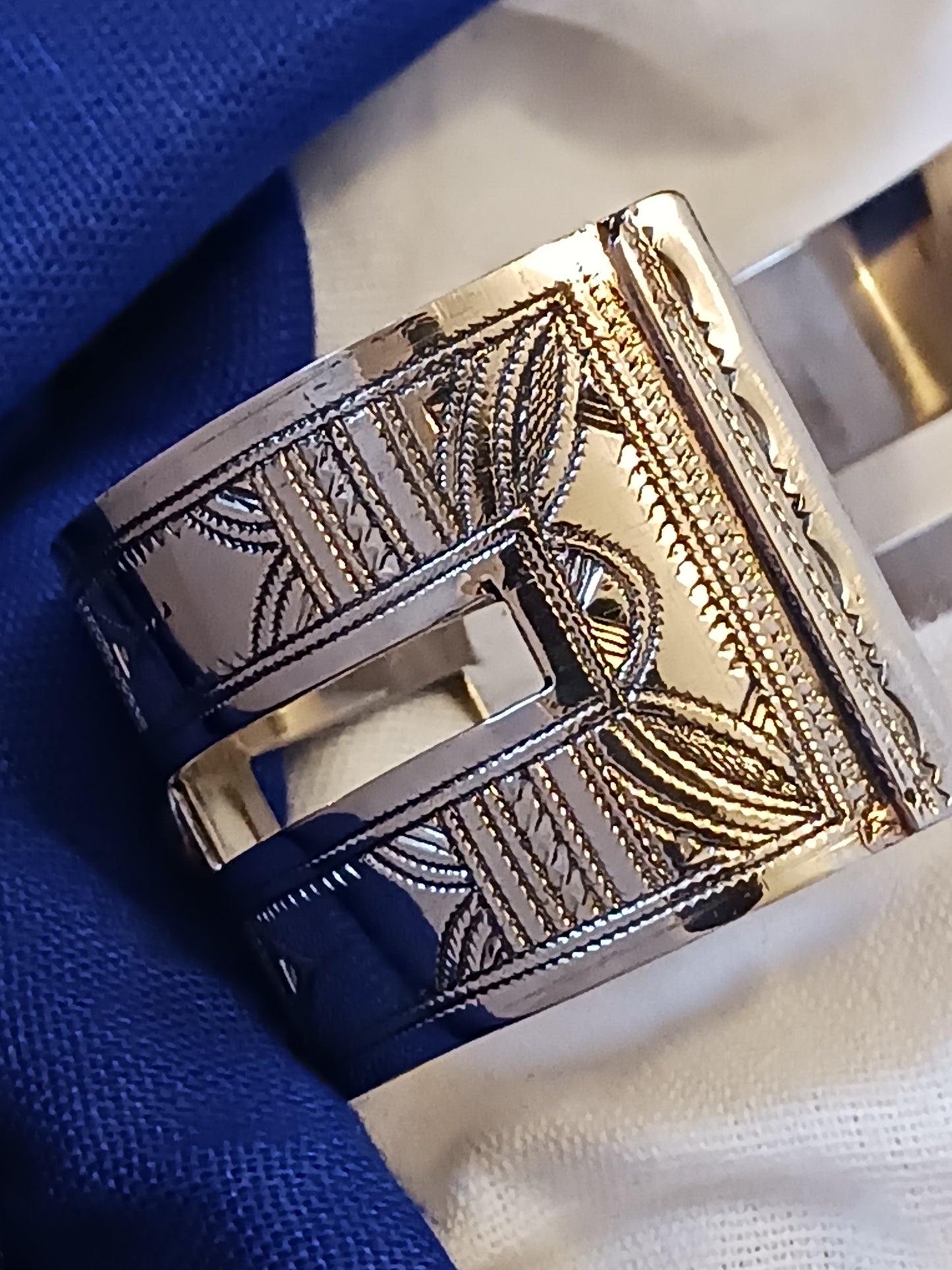 Bracelet touareg en laiton