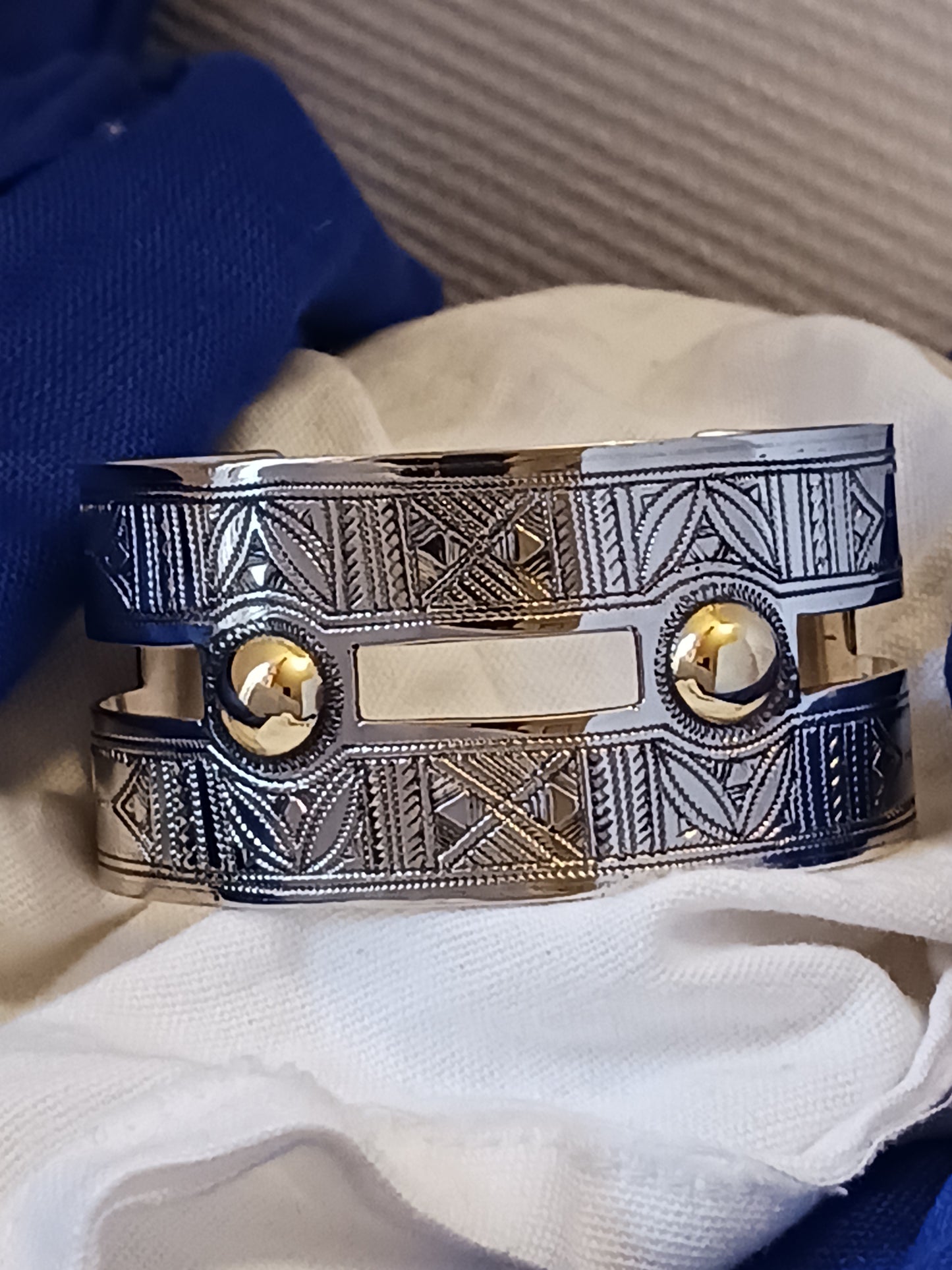 Bracelet touareg en laiton