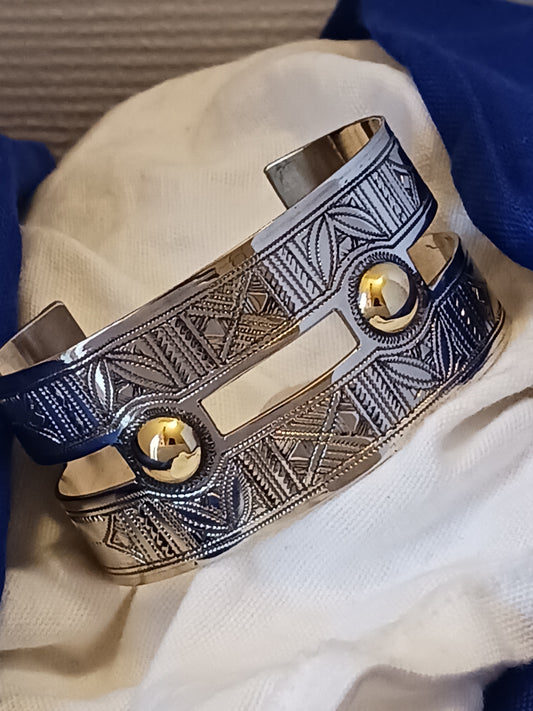 Bracelet touareg en laiton