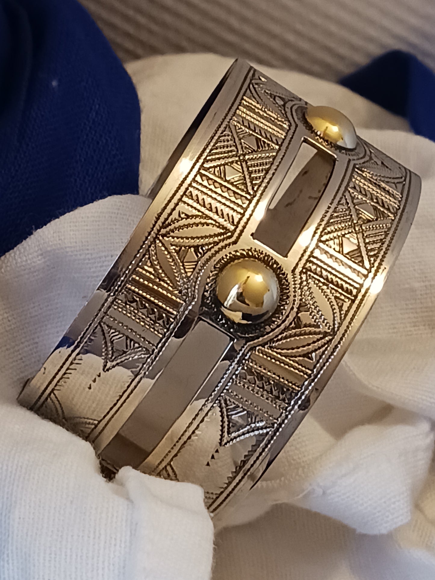 Bracelet touareg en laiton