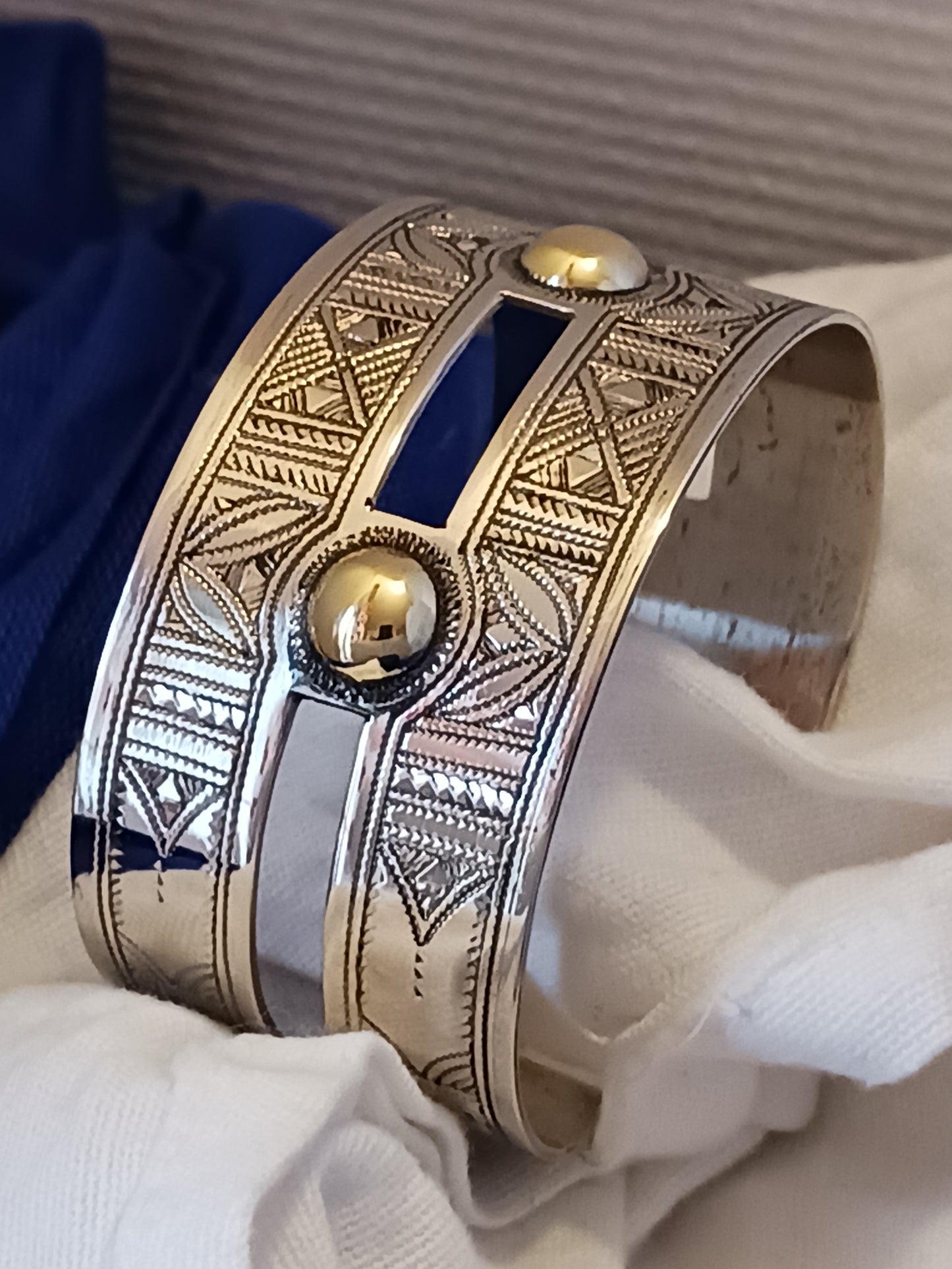 Bracelet touareg en laiton