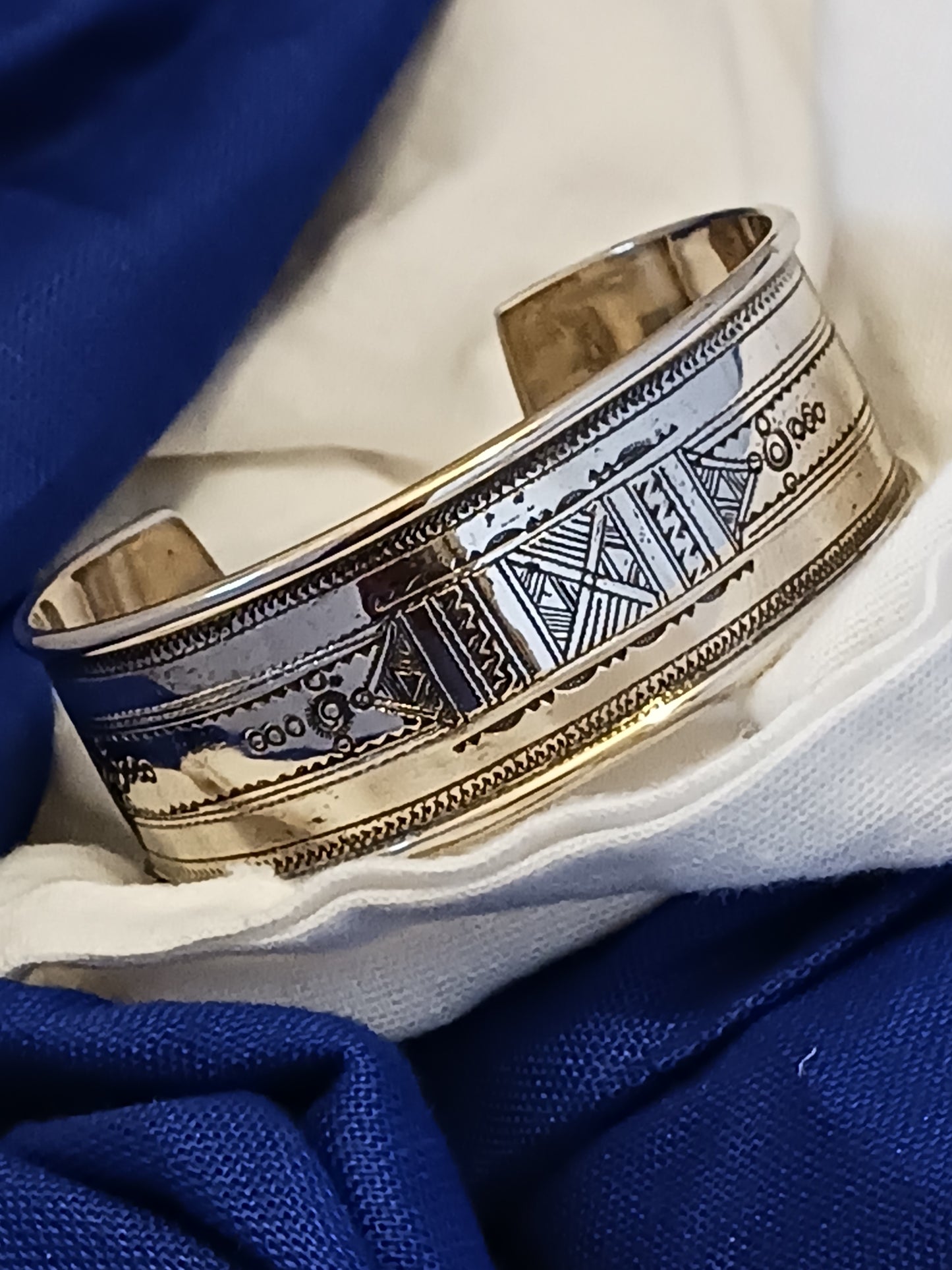 Bracelet touareg en laiton