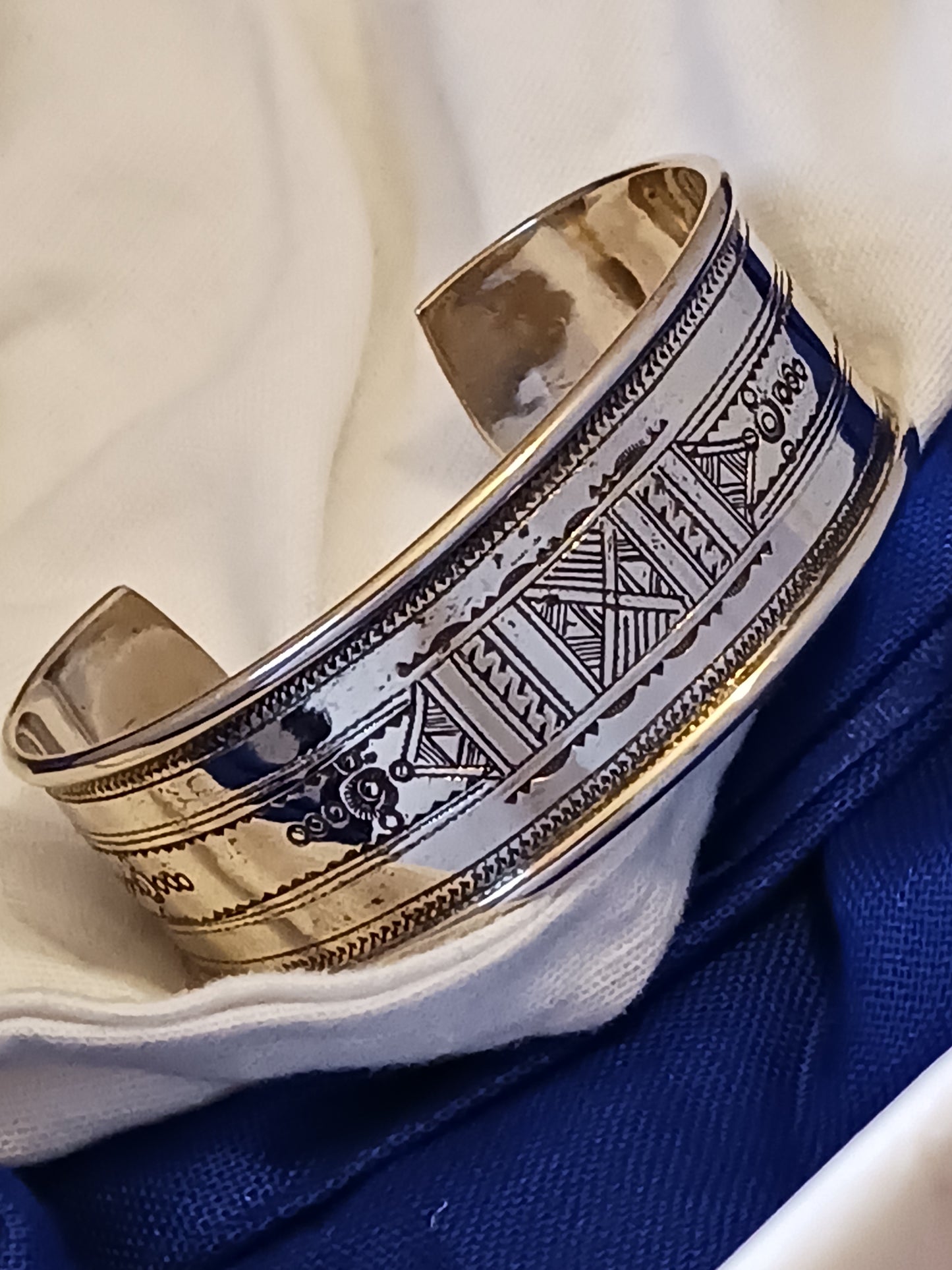 Bracelet touareg en laiton
