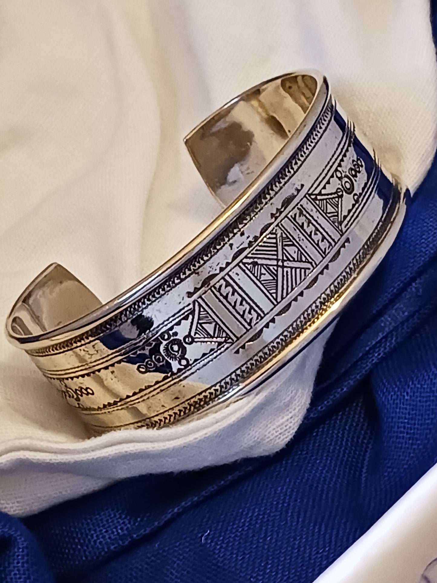 Bracelet touareg en laiton