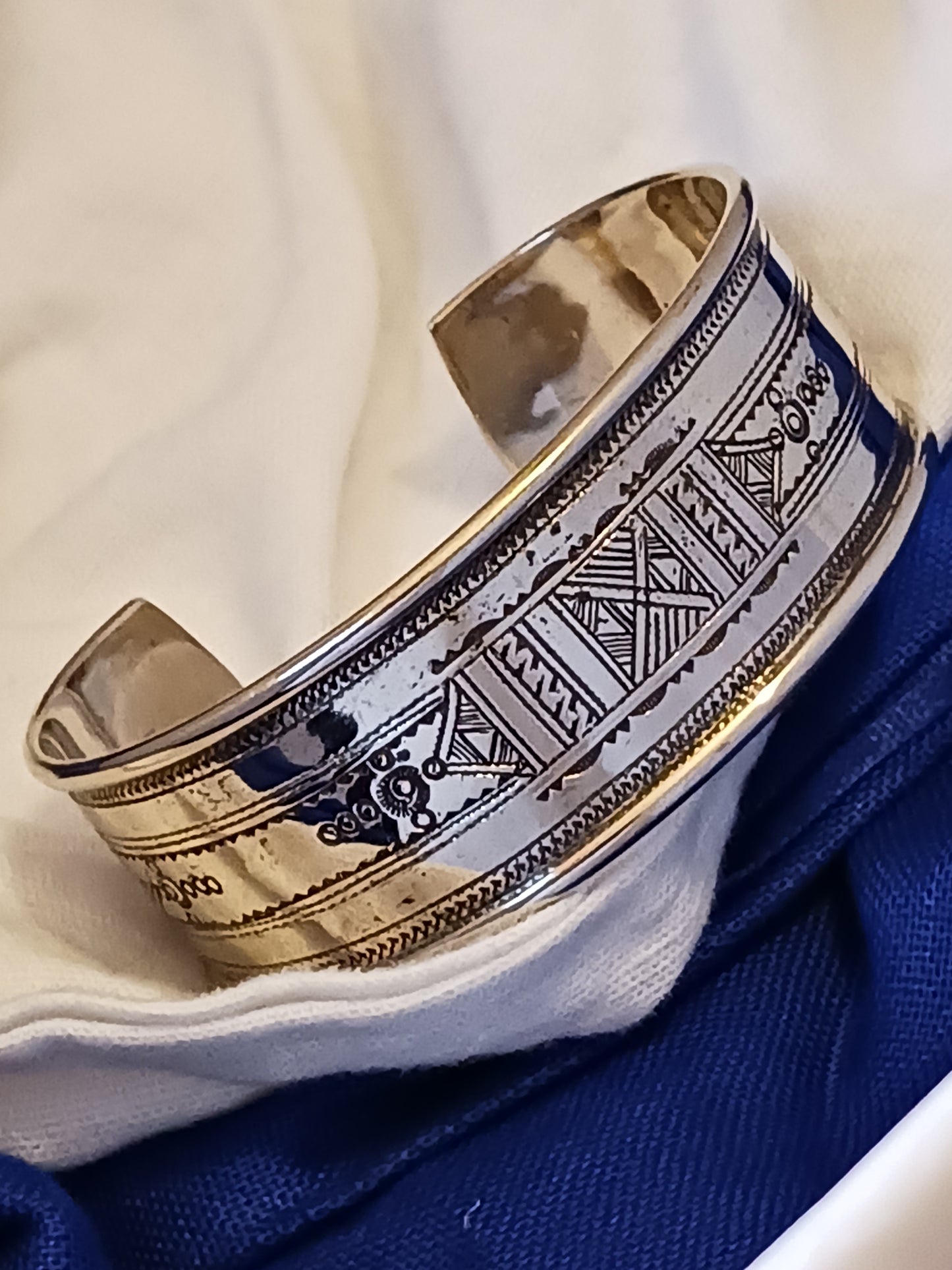 Bracelet touareg en laiton