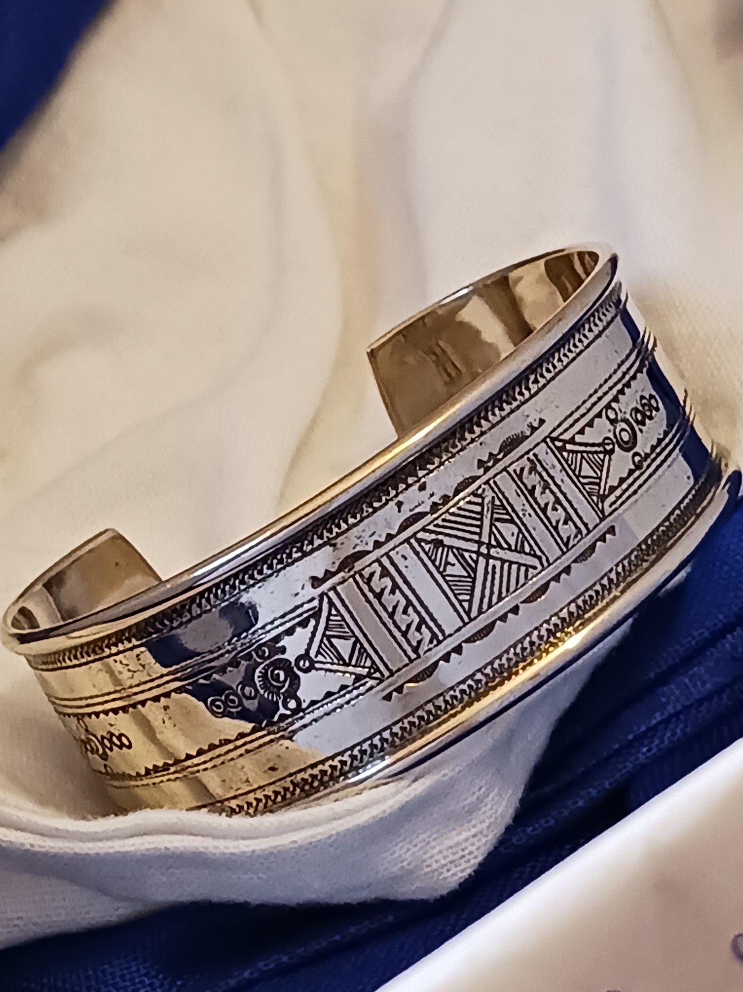 Bracelet touareg en laiton
