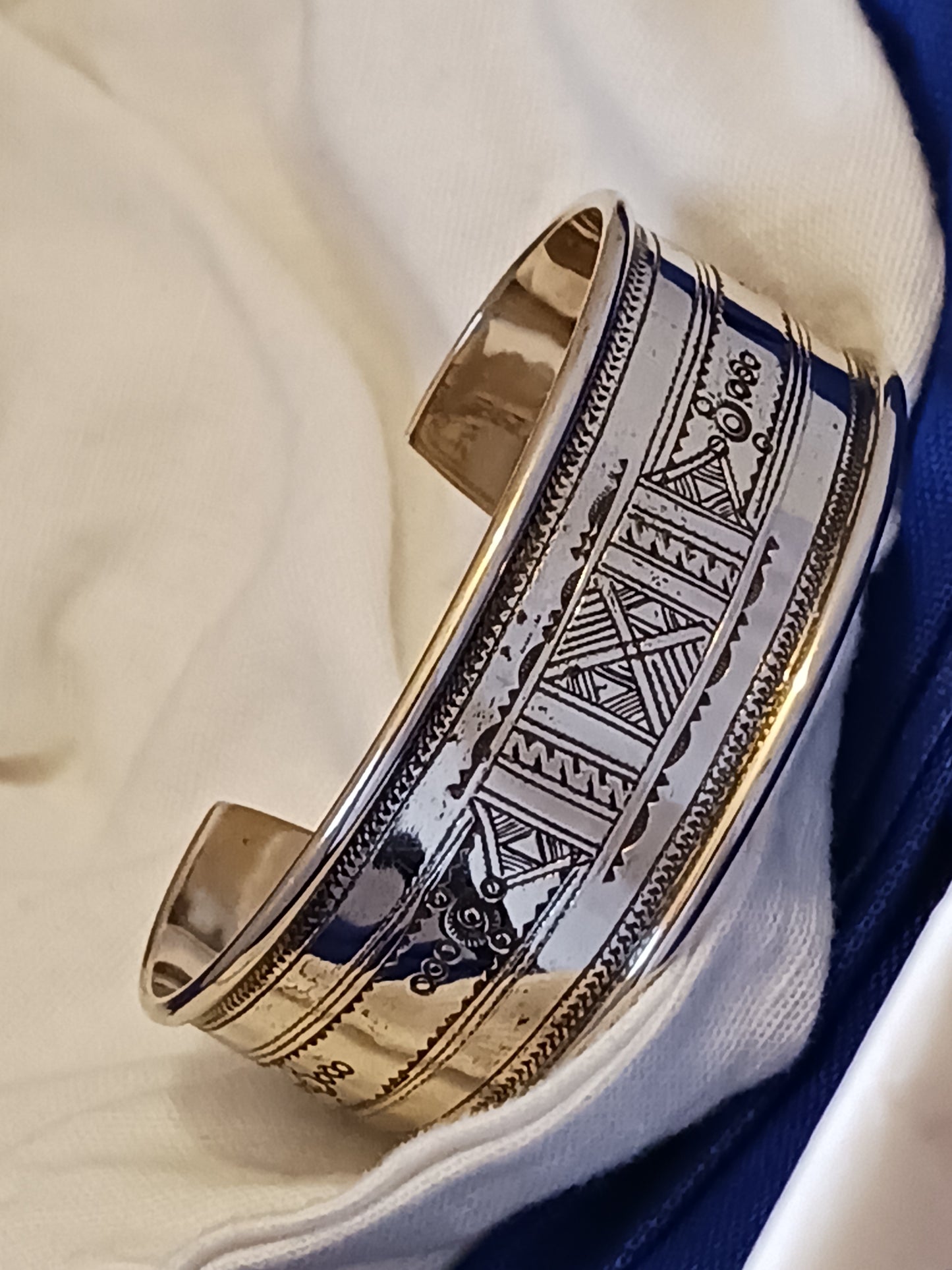 Bracelet touareg en laiton