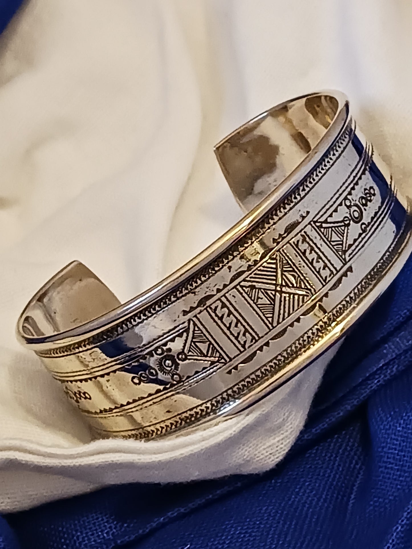 Bracelet touareg en laiton