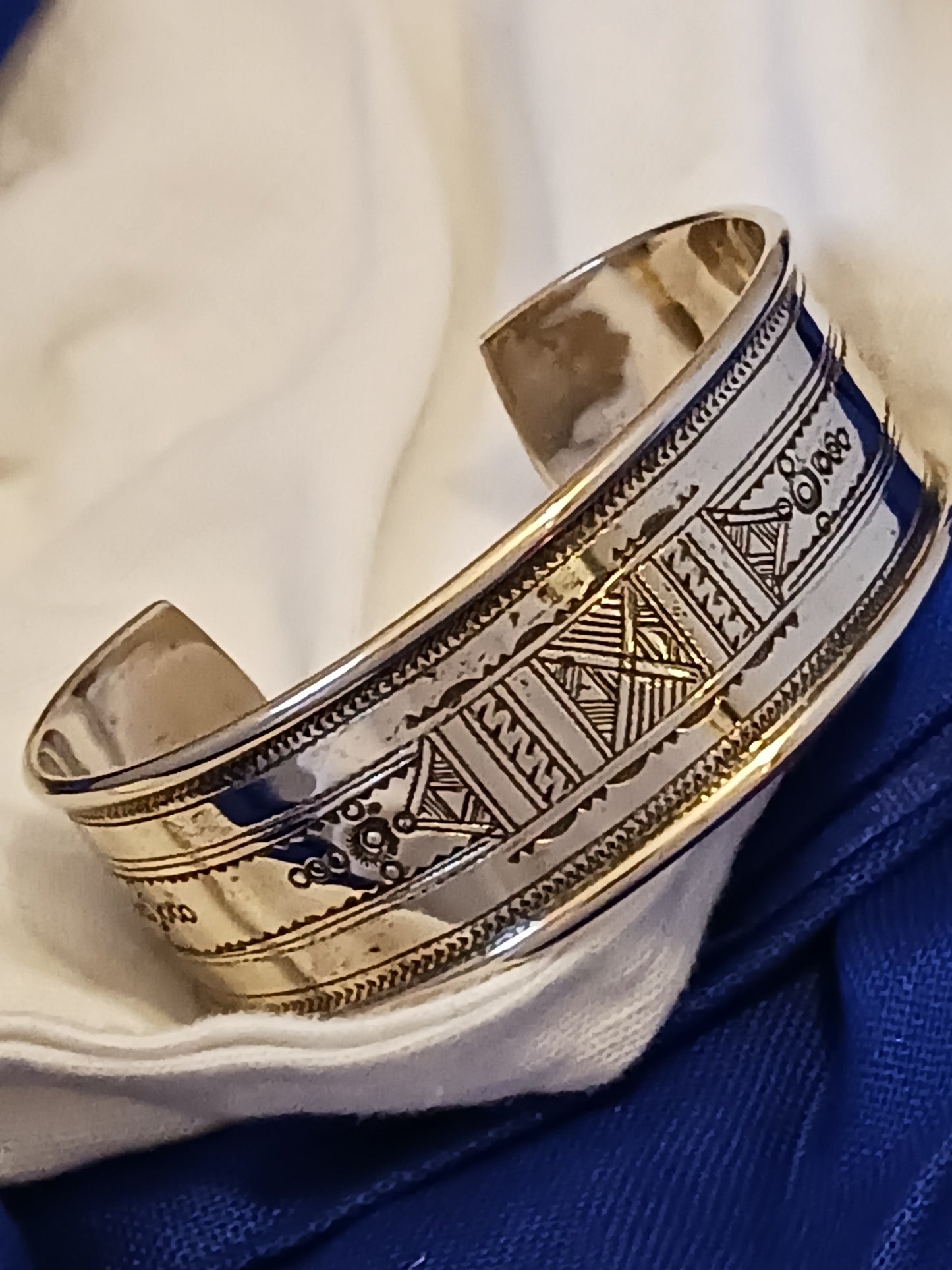 Bracelet touareg en laiton