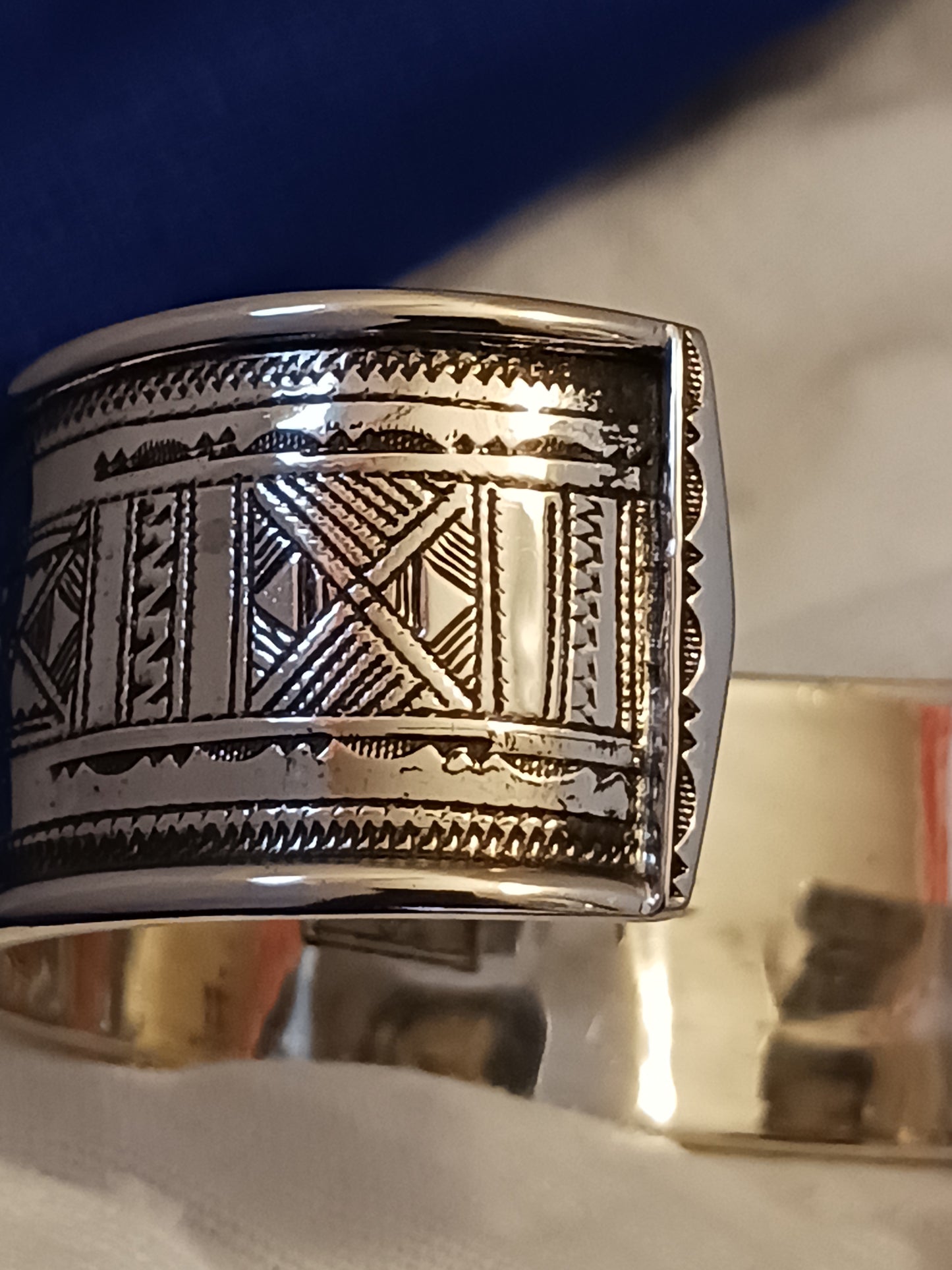 Bracelet touareg en laiton