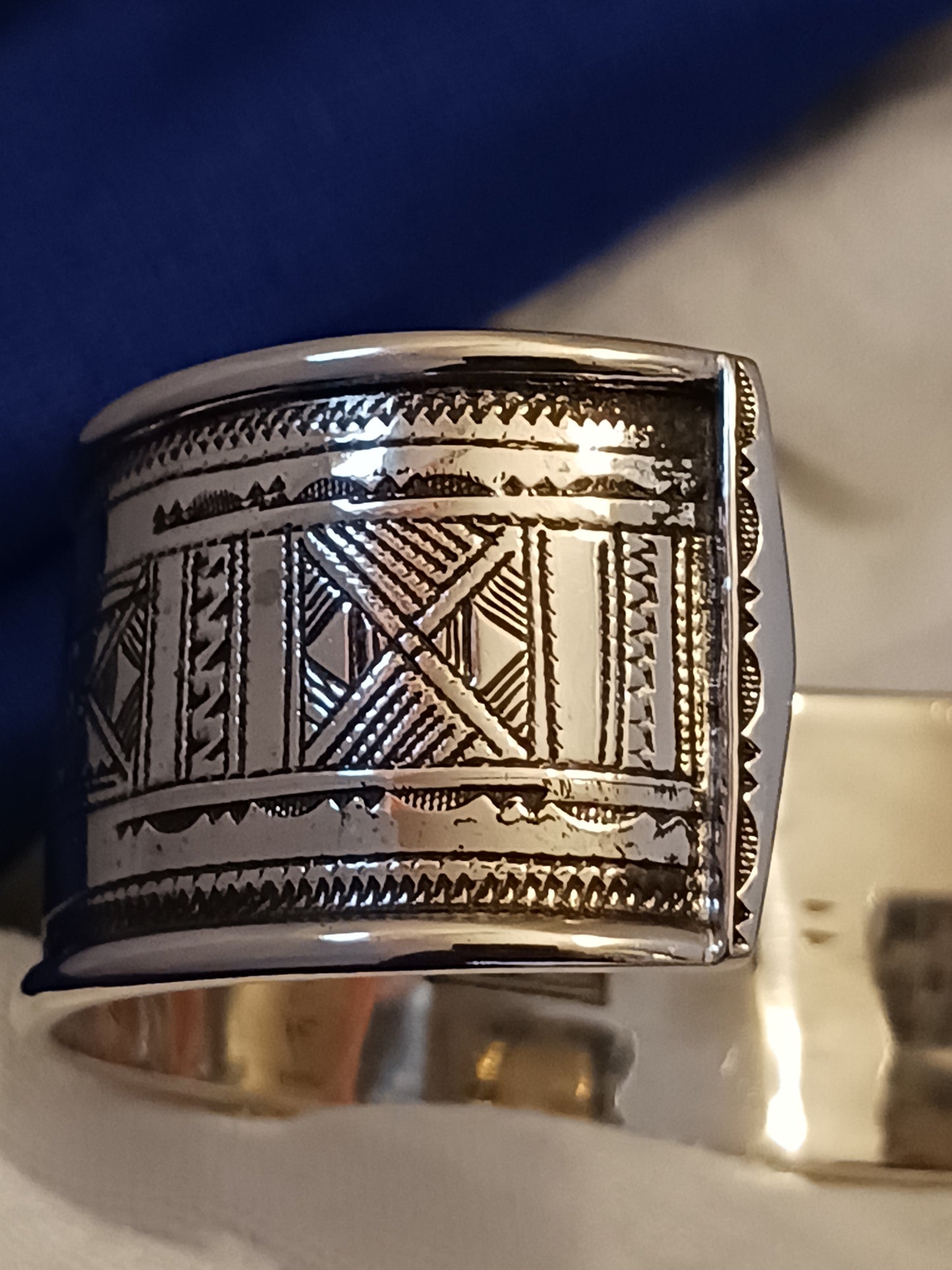 Bracelet touareg en laiton