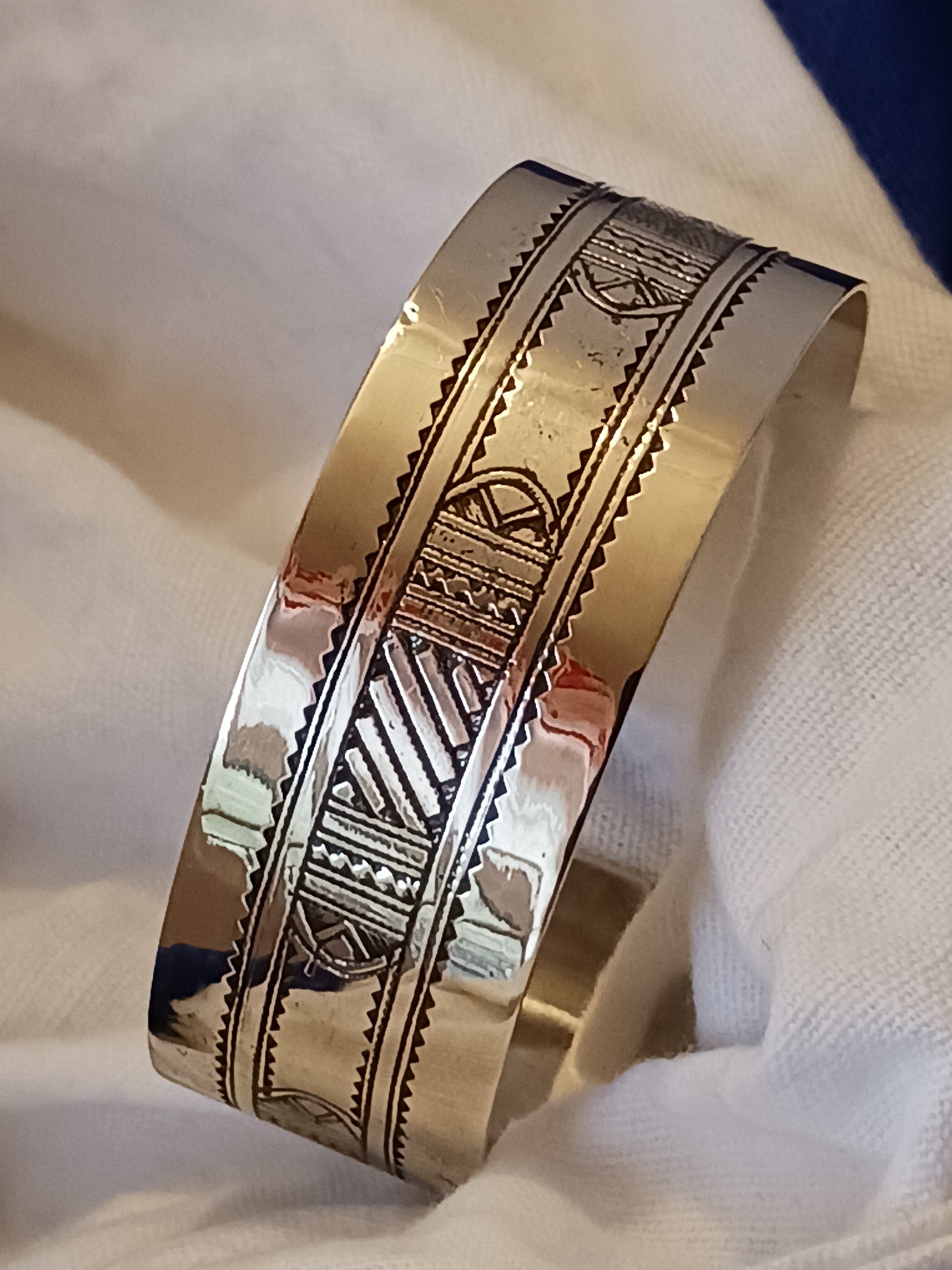 Bracelet touareg en laiton