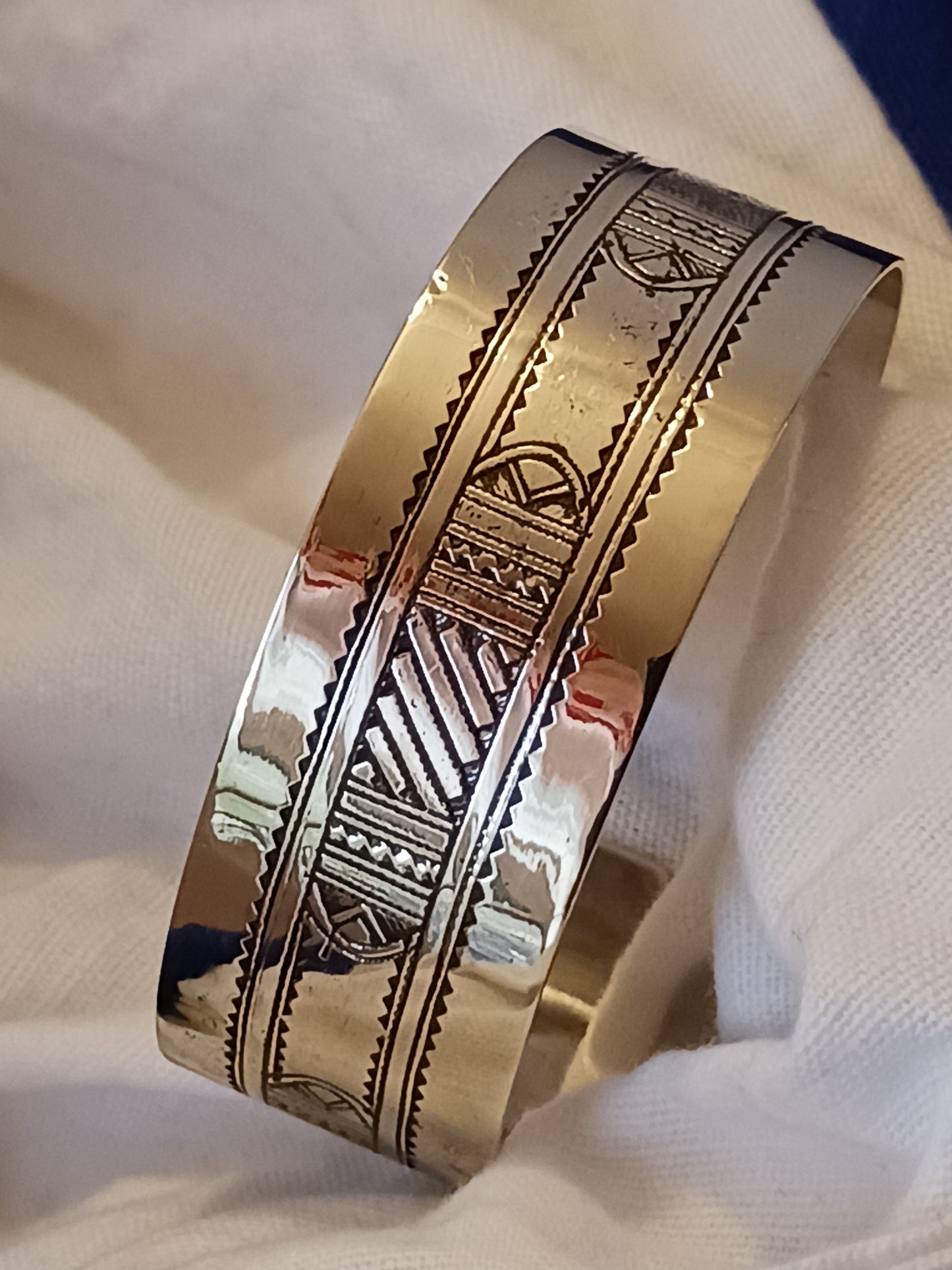 Bracelet touareg en laiton