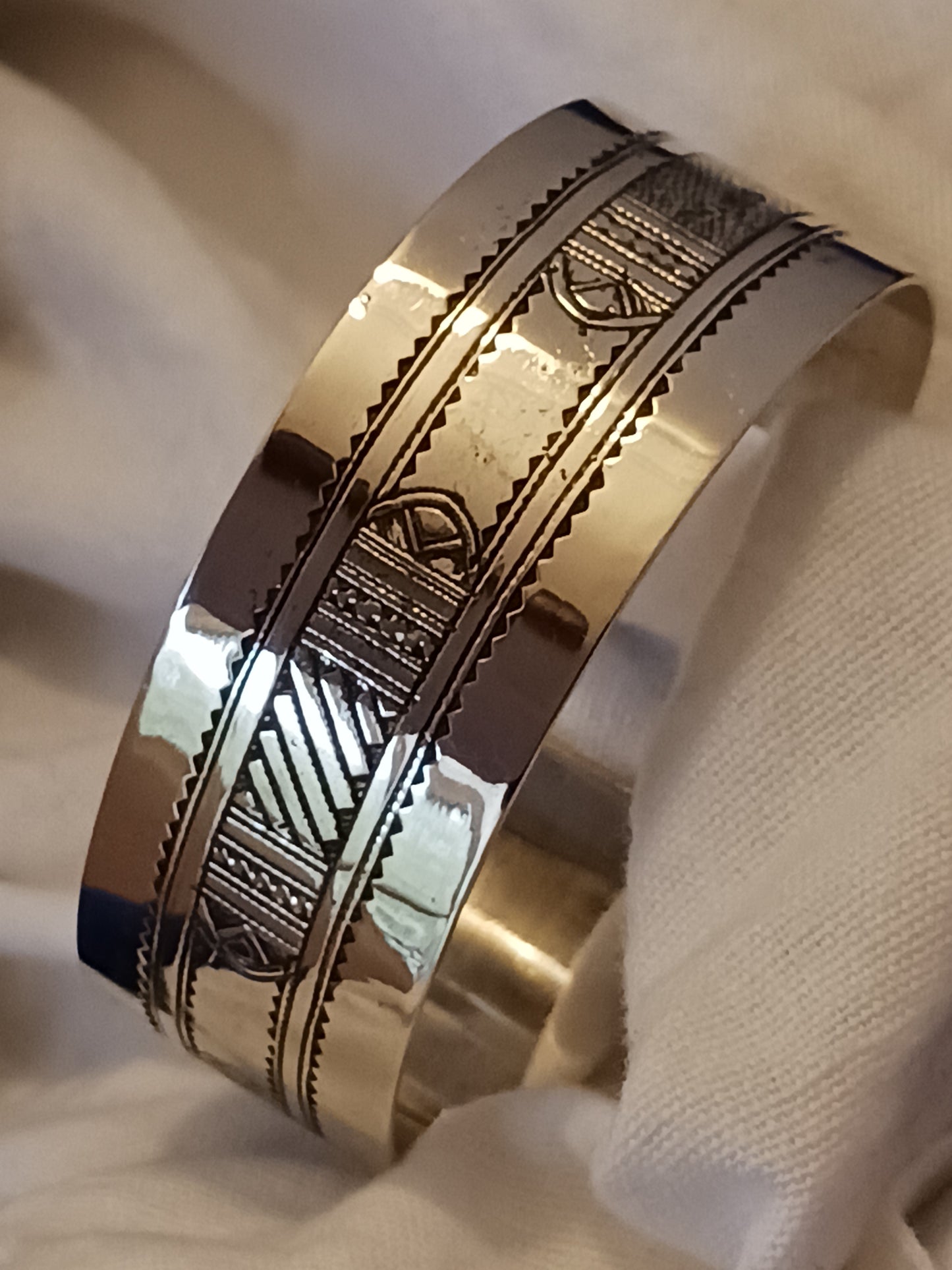 Bracelet touareg en laiton