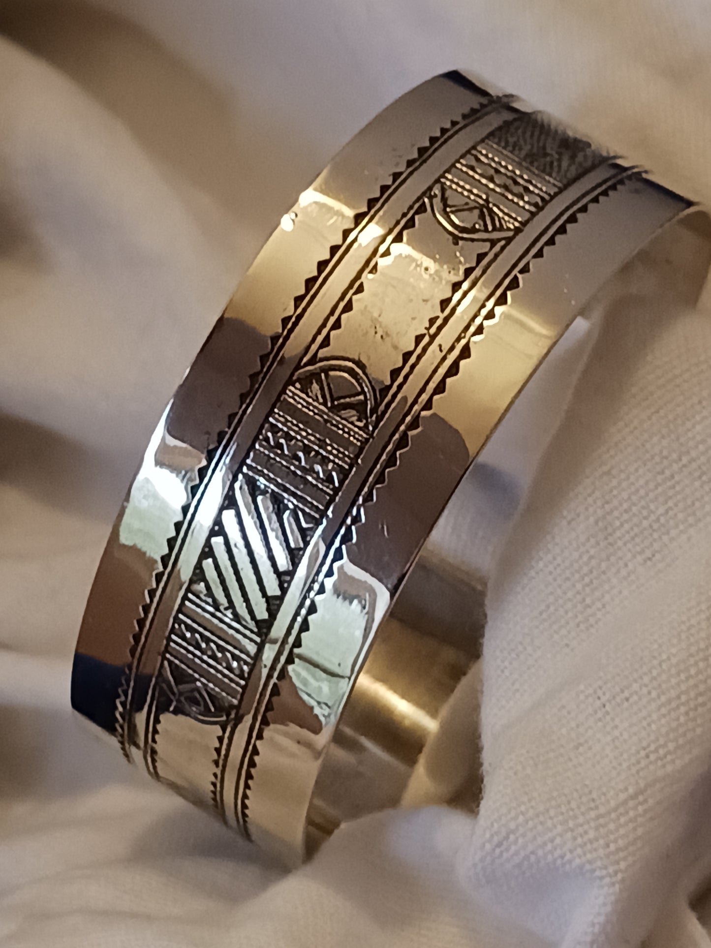 Bracelet touareg en laiton