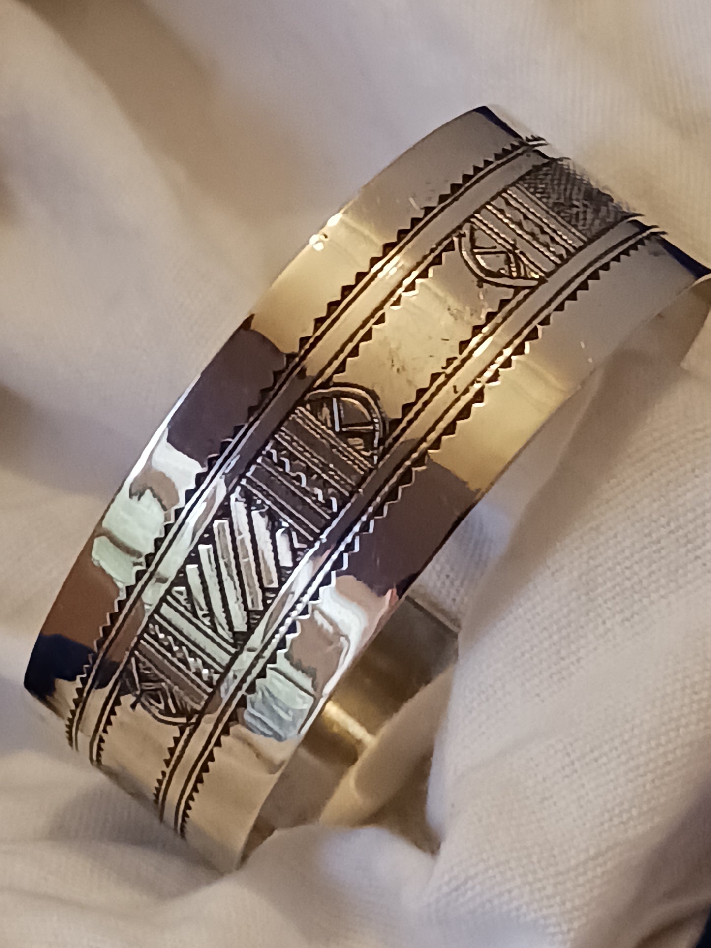 Bracelet touareg en laiton