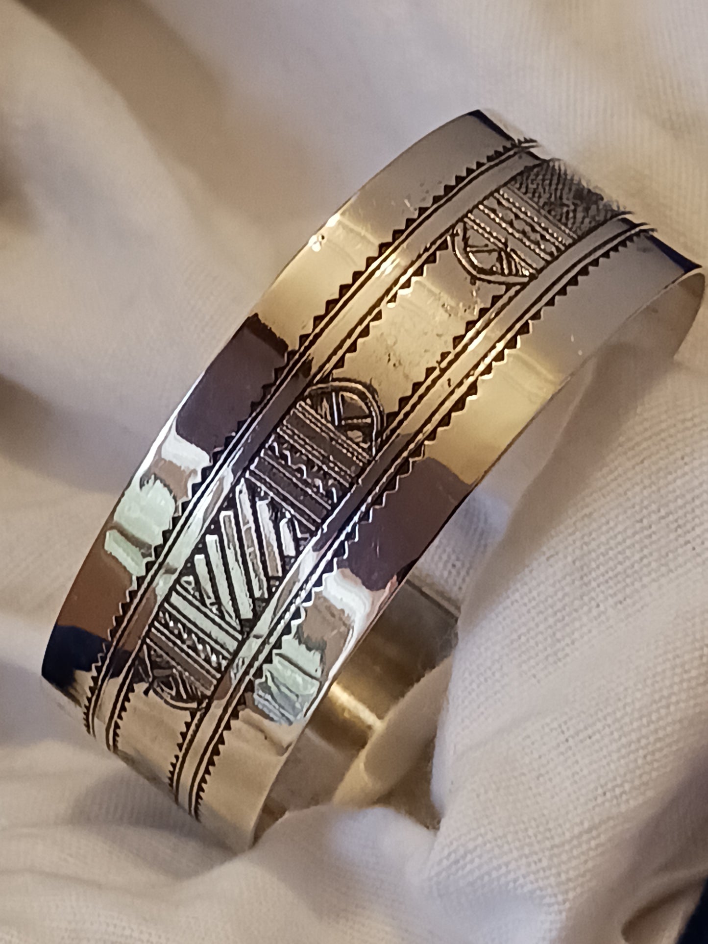 Bracelet touareg en laiton