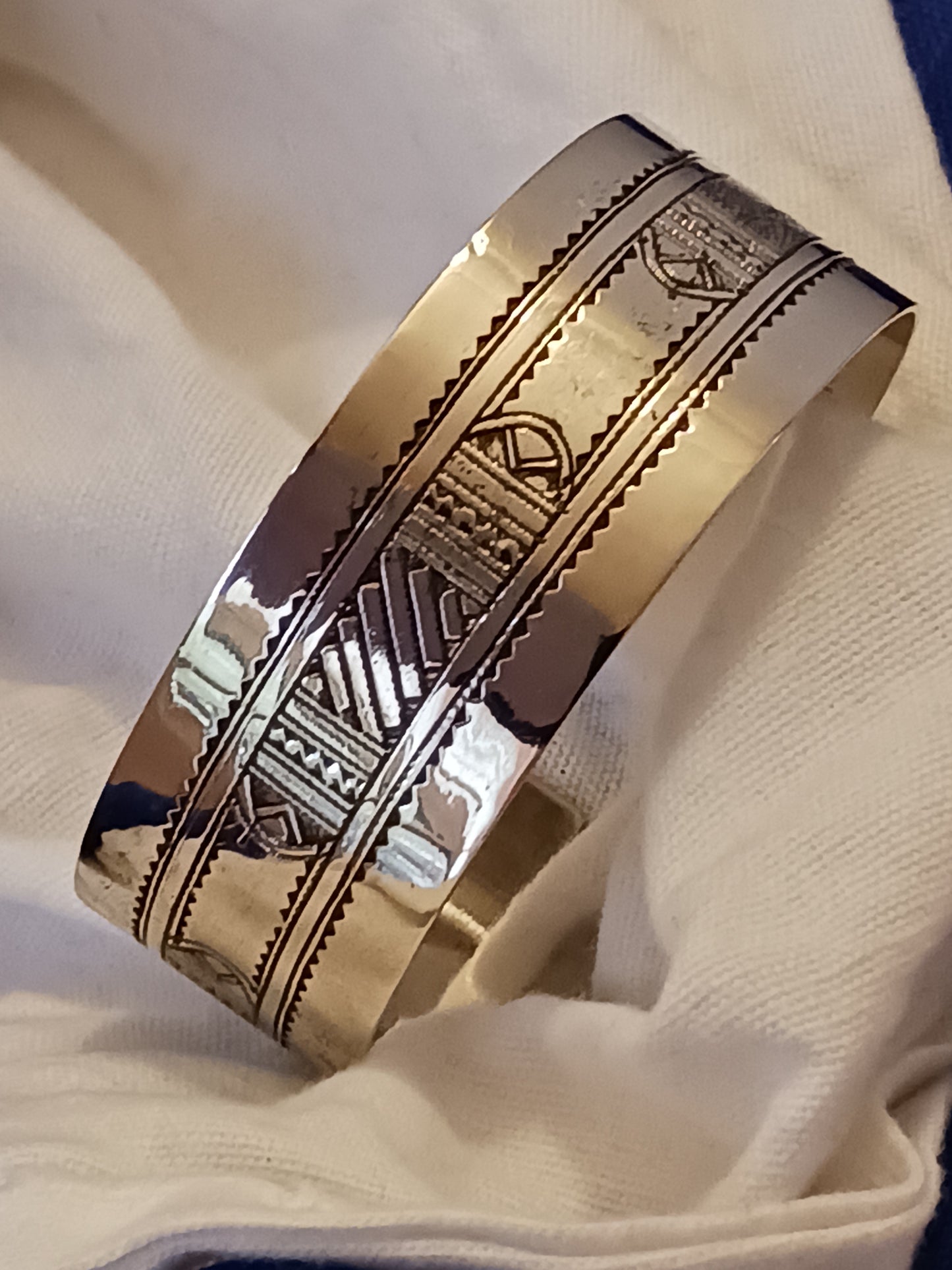 Bracelet touareg en laiton